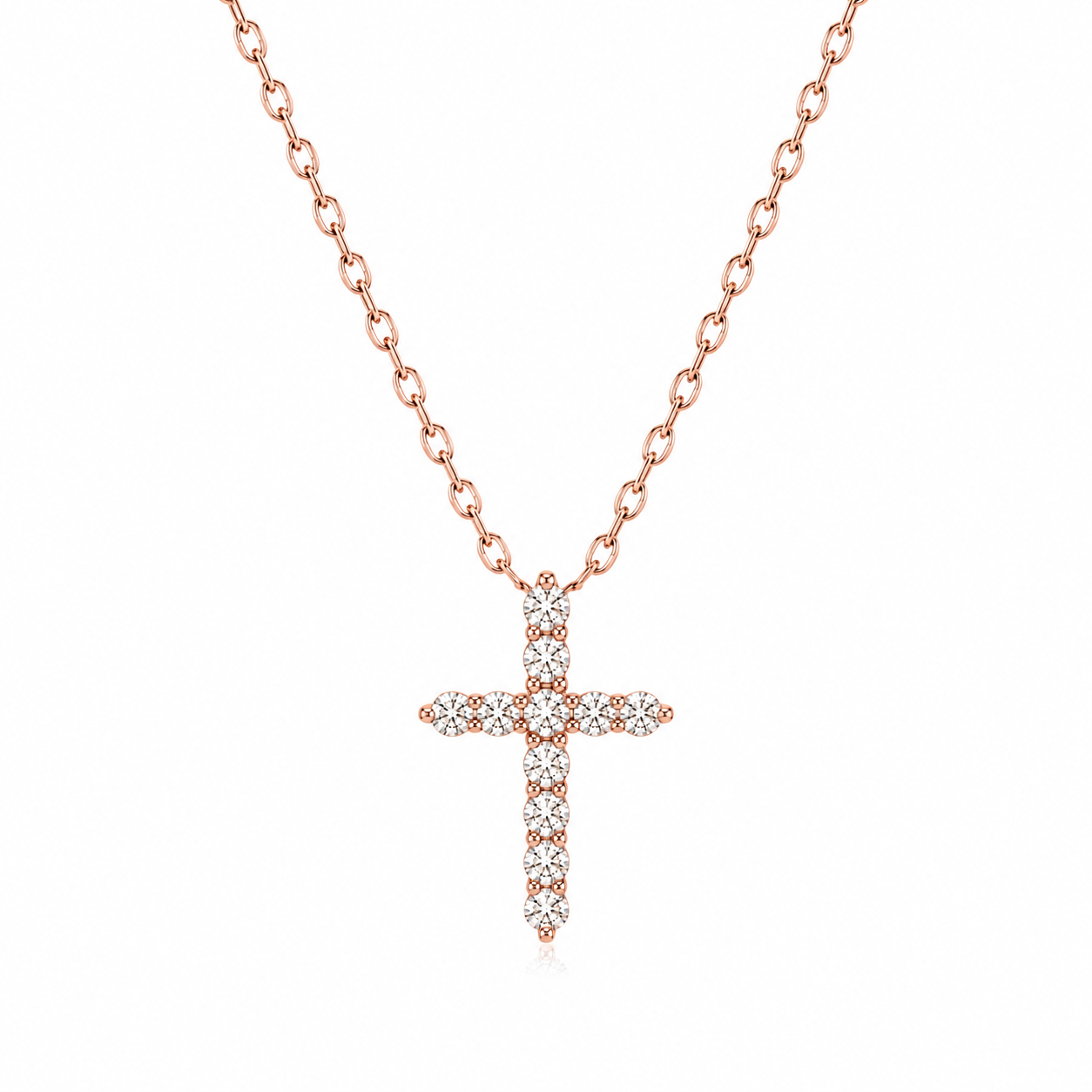 Diamond Cross Necklace