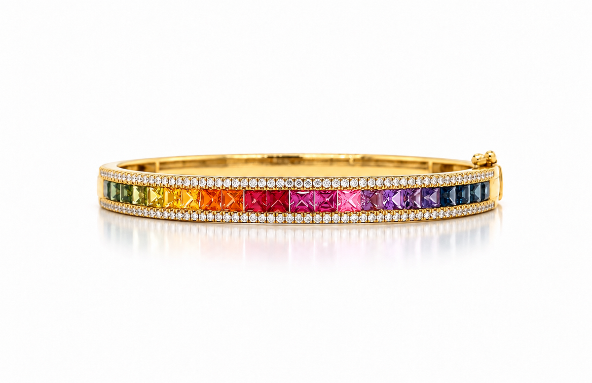 Rainbow Bagio Bangle