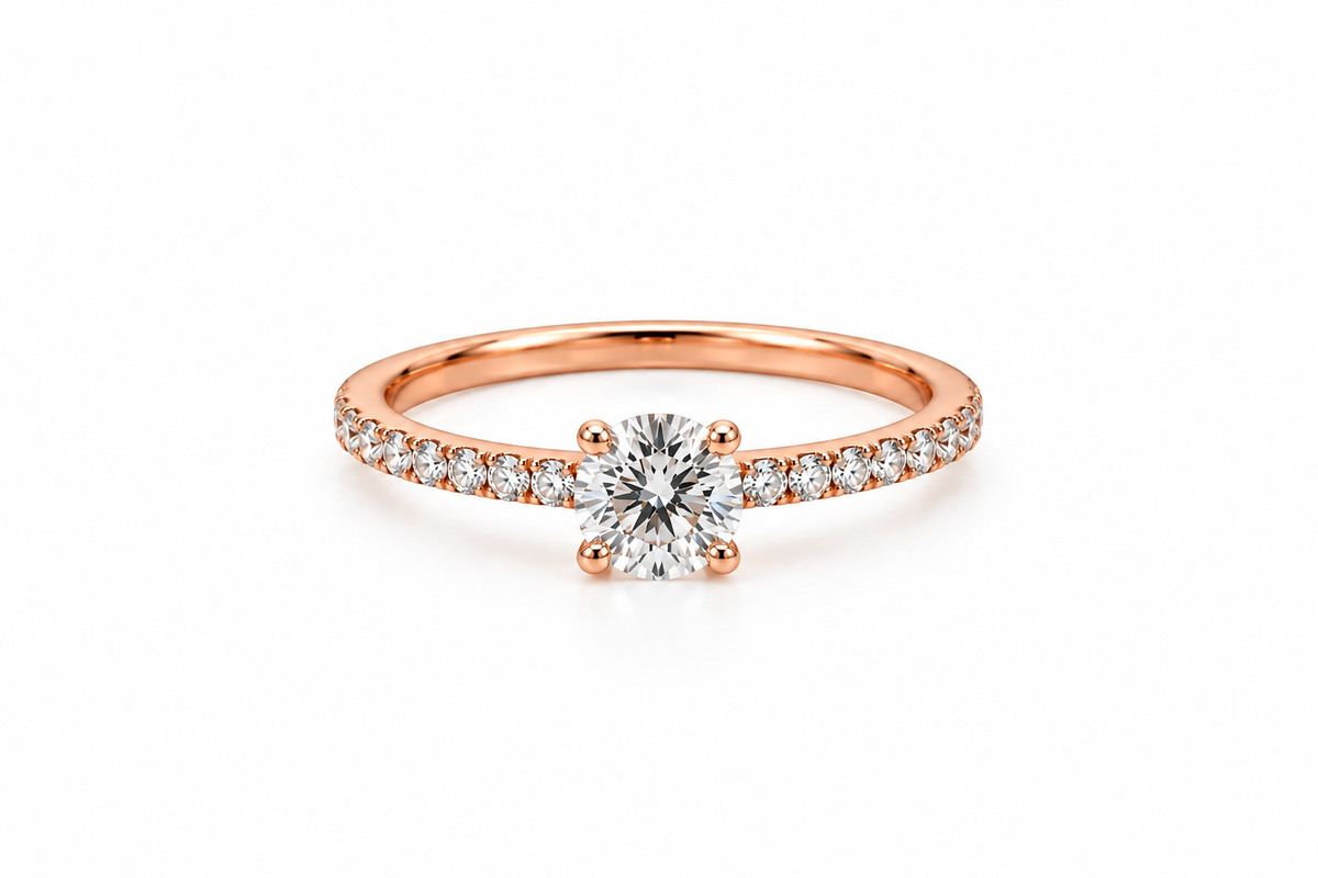 The Éclat Solitaire Ring