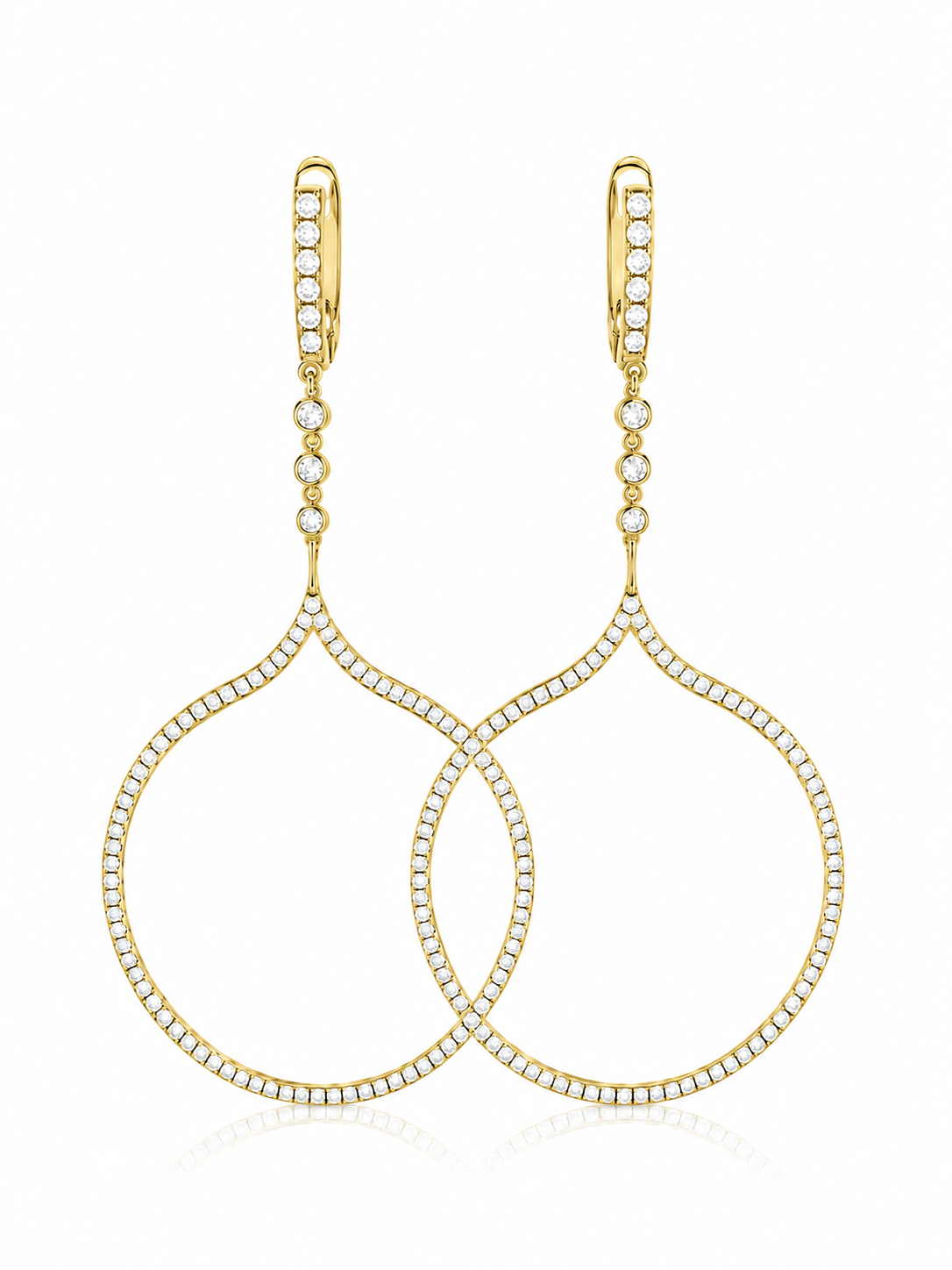 Open Drop Earring