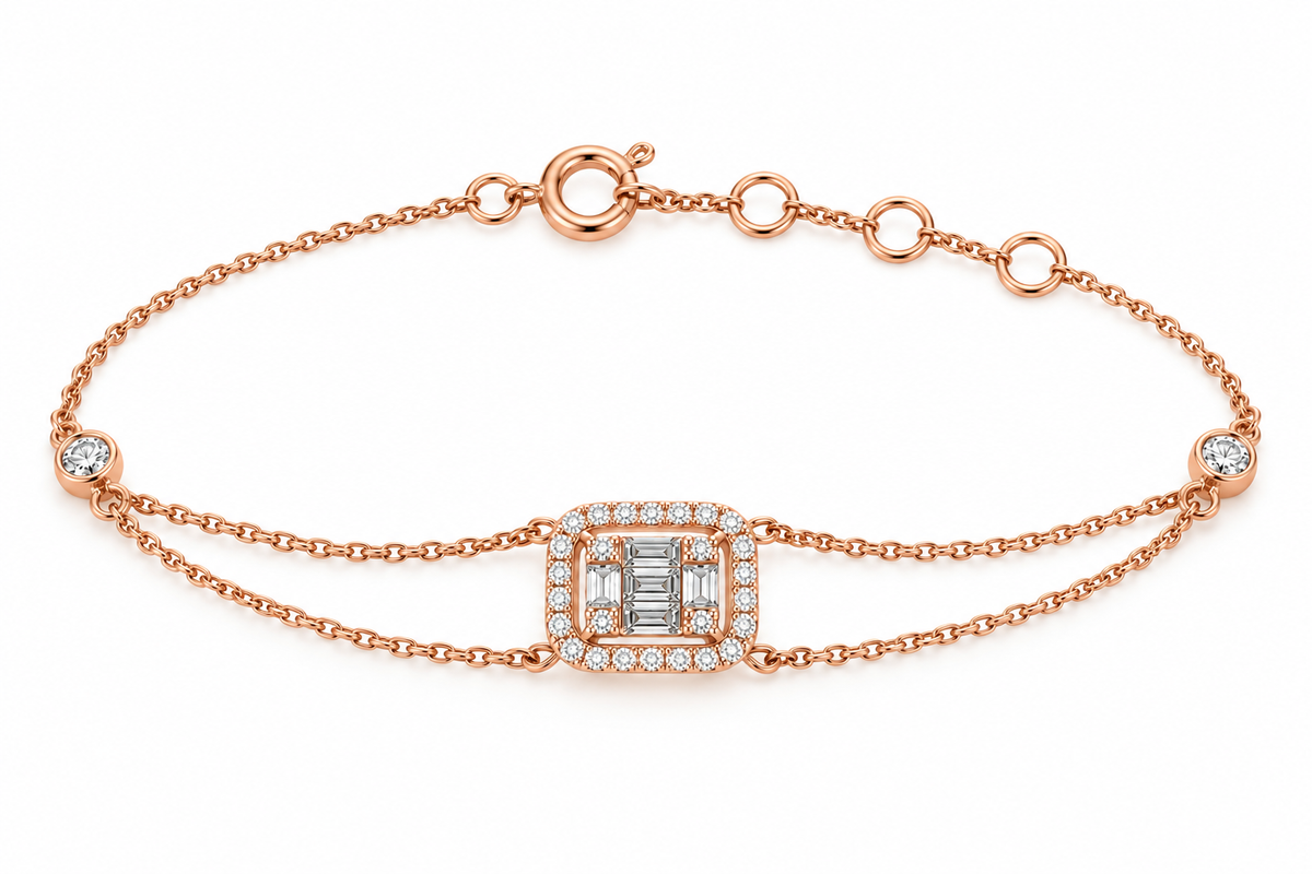 Baguette Diamond Bracelet