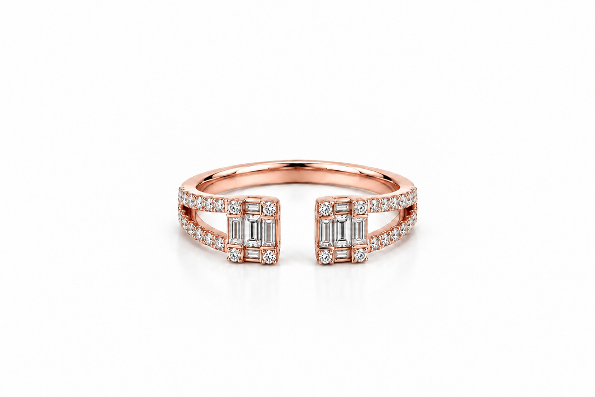 Open Diamond Ring