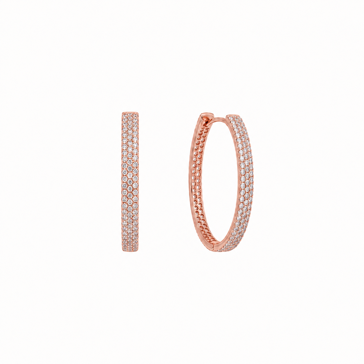 Golden étoile hoops