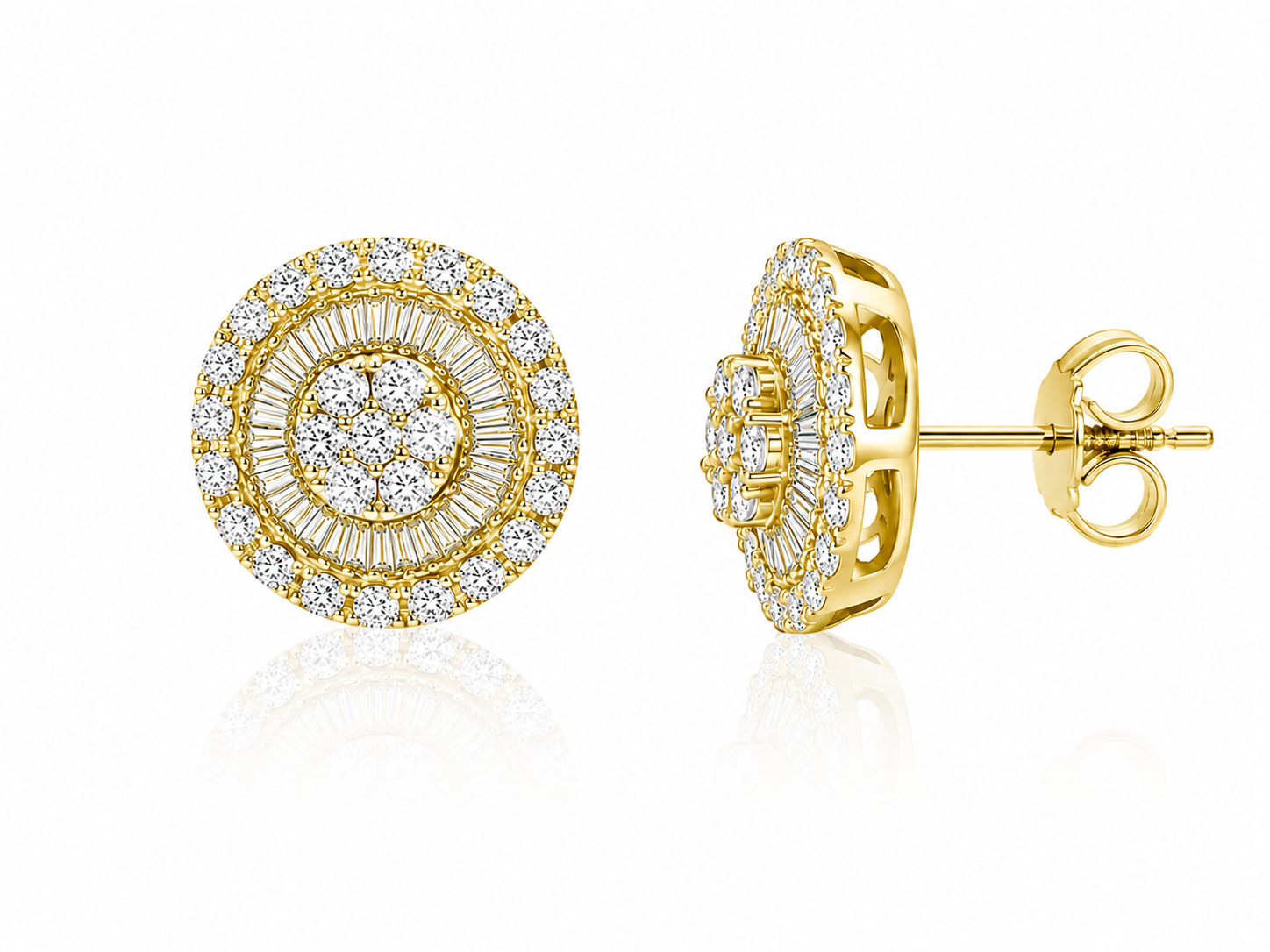 Puces d'oreilles miroir