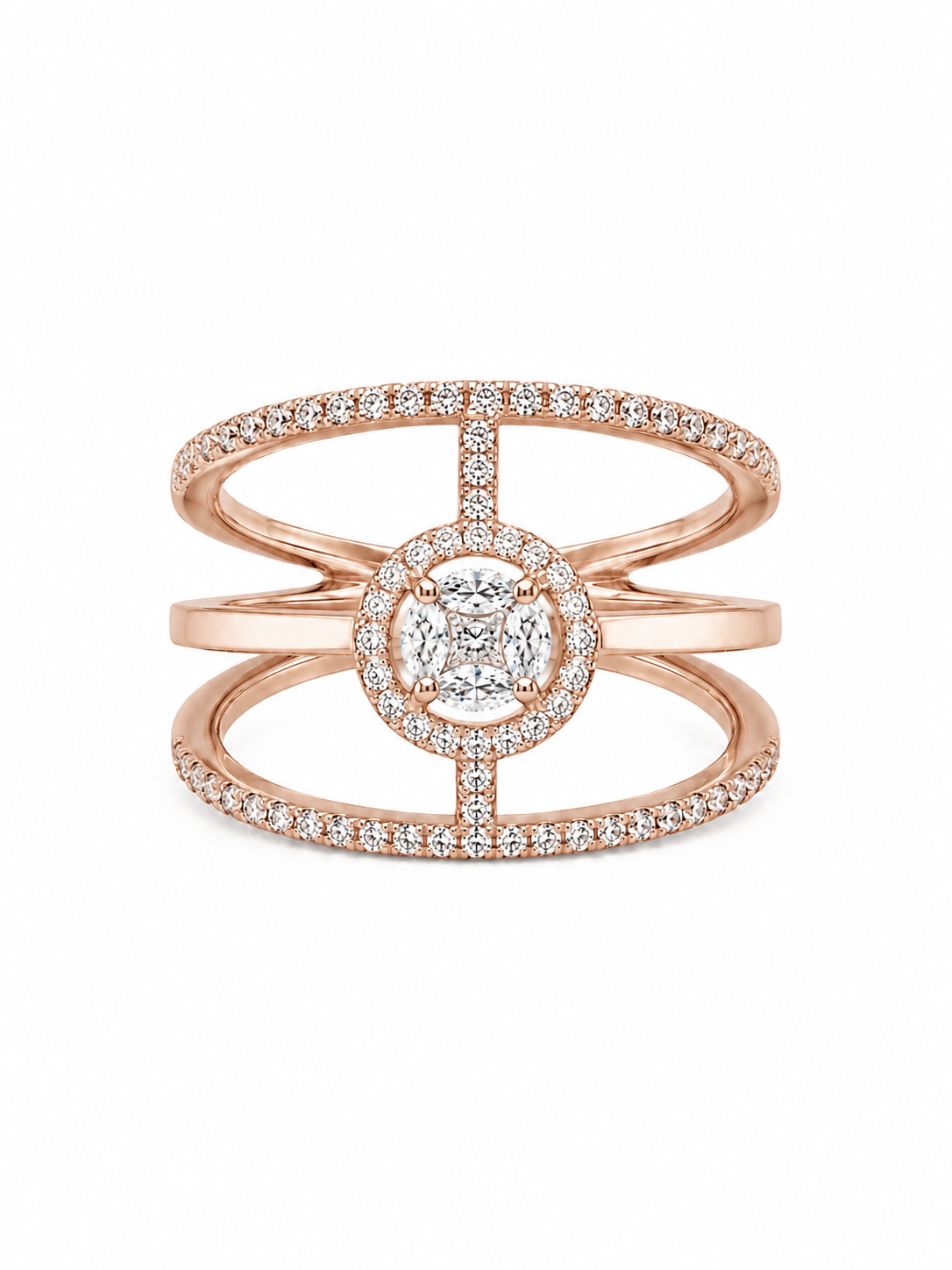 Bague multi-bandes
