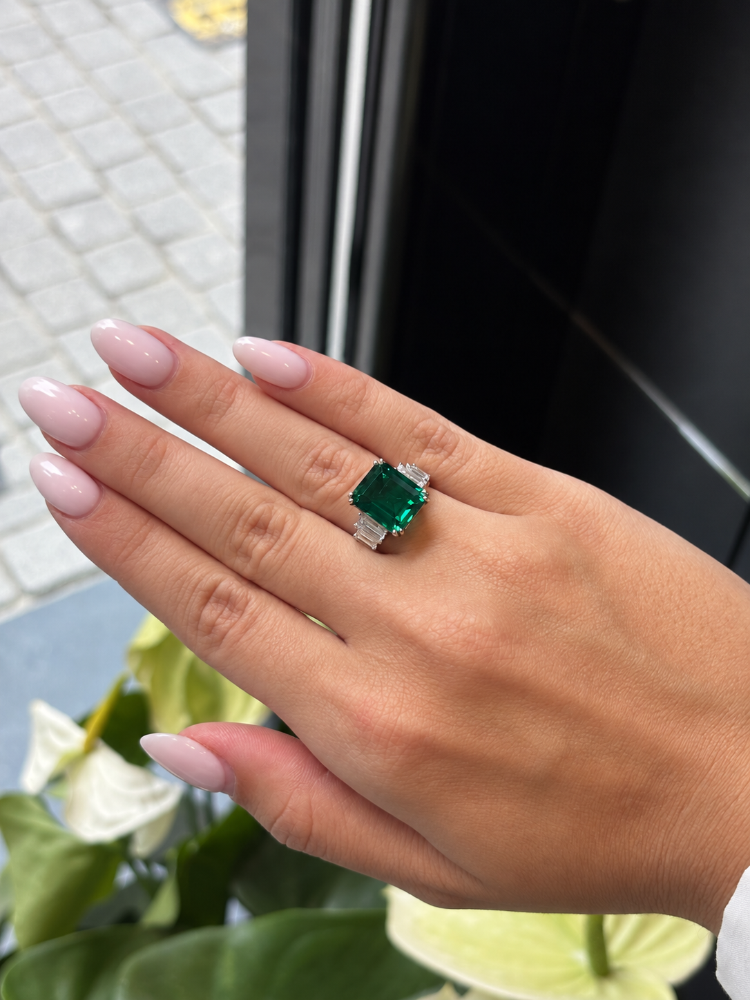 The Emerald Grace Ring
