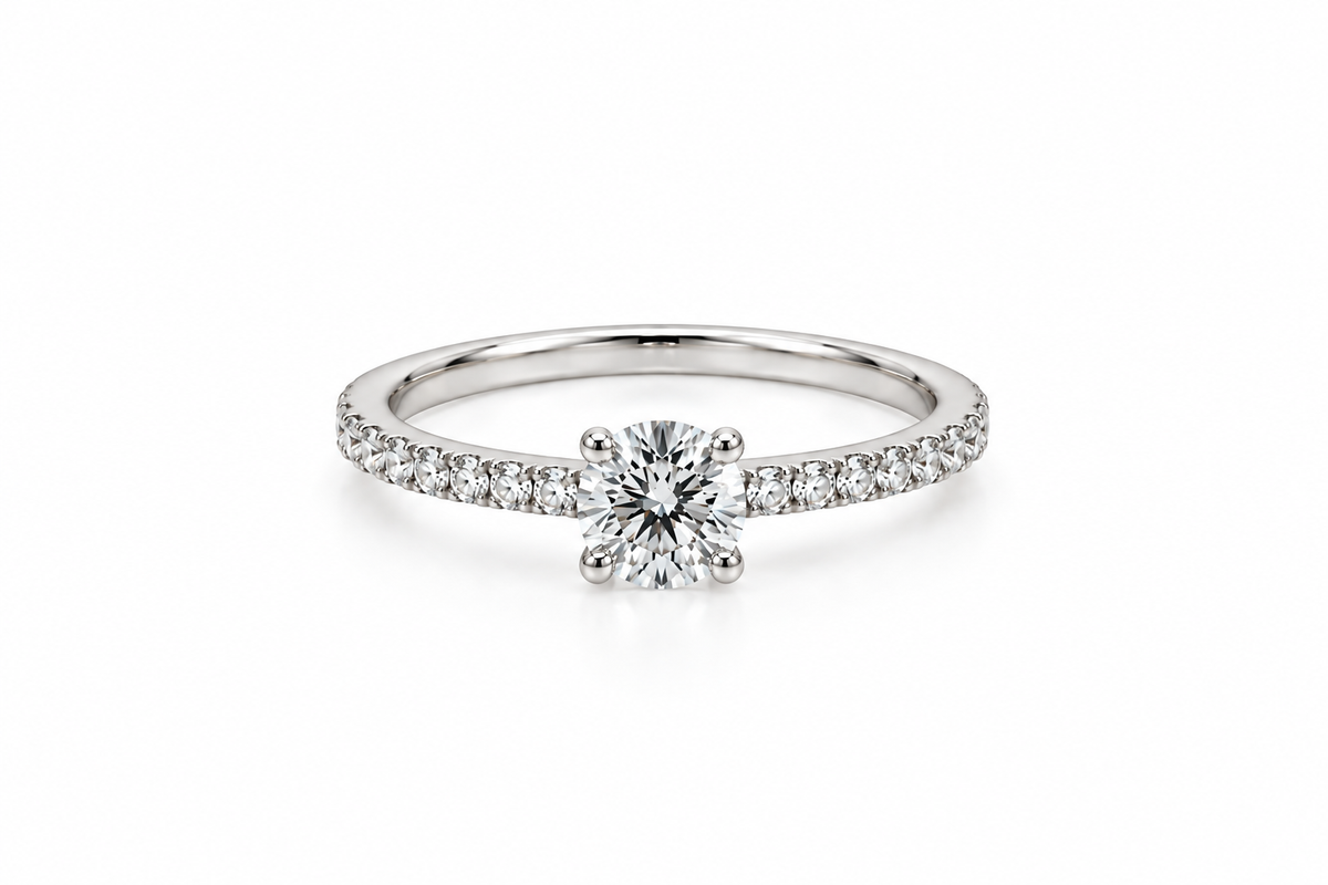 The Éclat Solitaire Ring