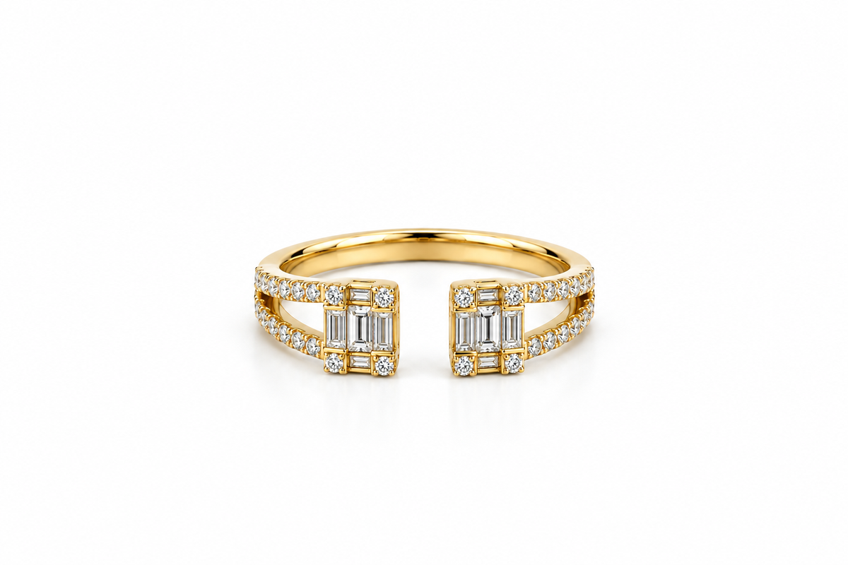 Open Diamond Ring