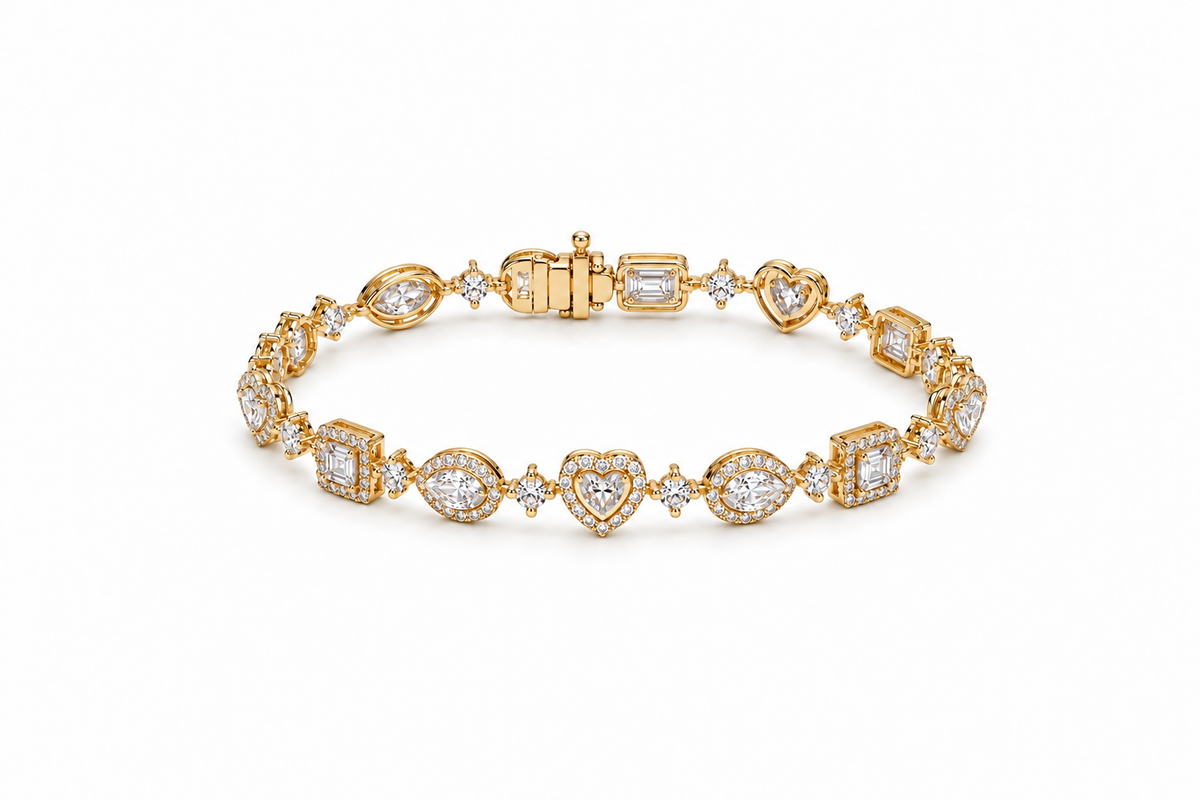 The Signature Fancy Diamond Bracelet