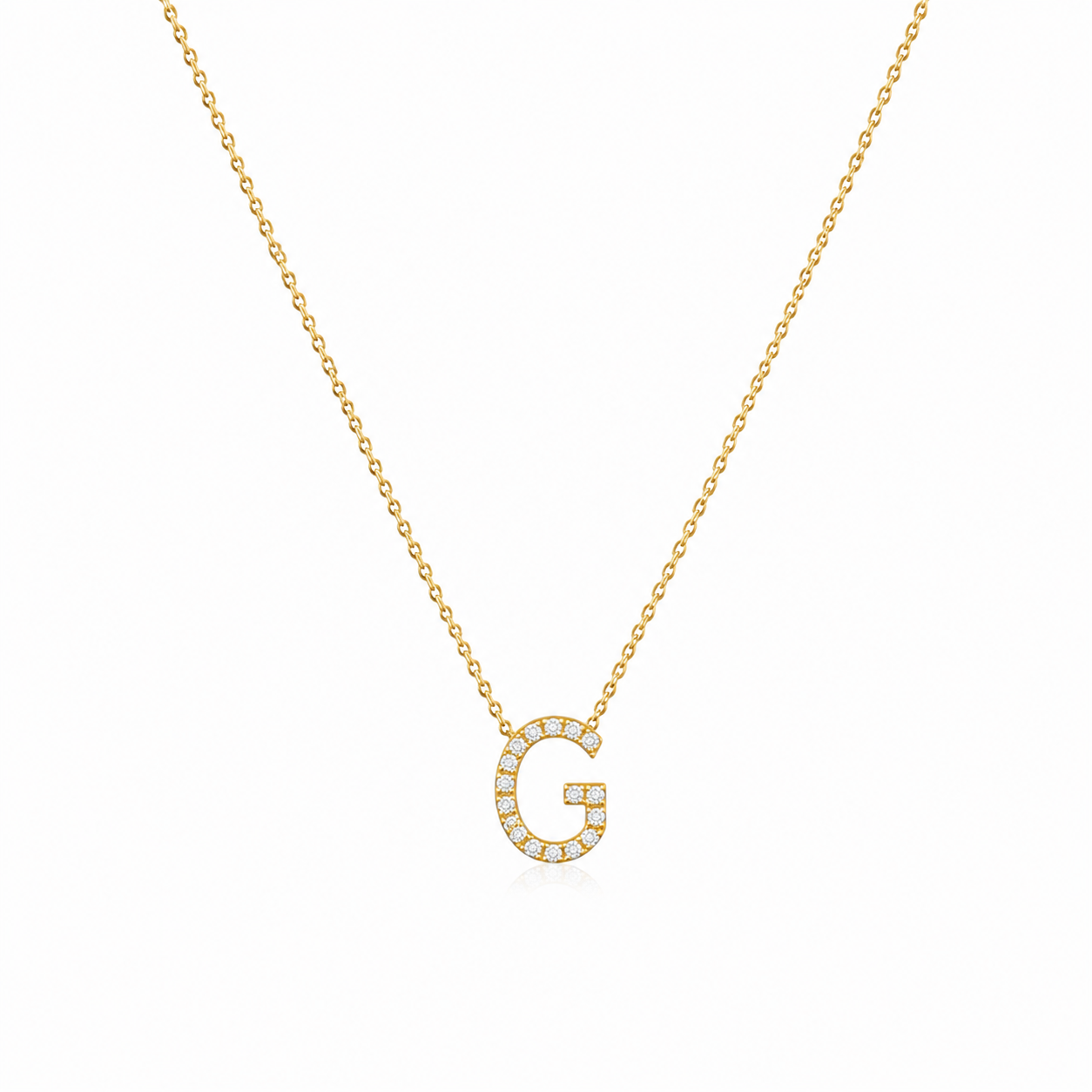 Initiaal Hanger Ketting