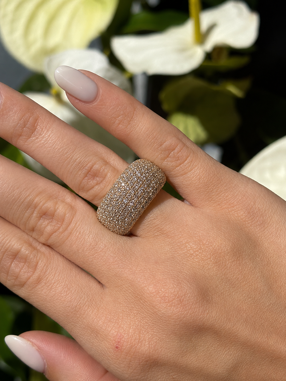 Large Pavé Ring