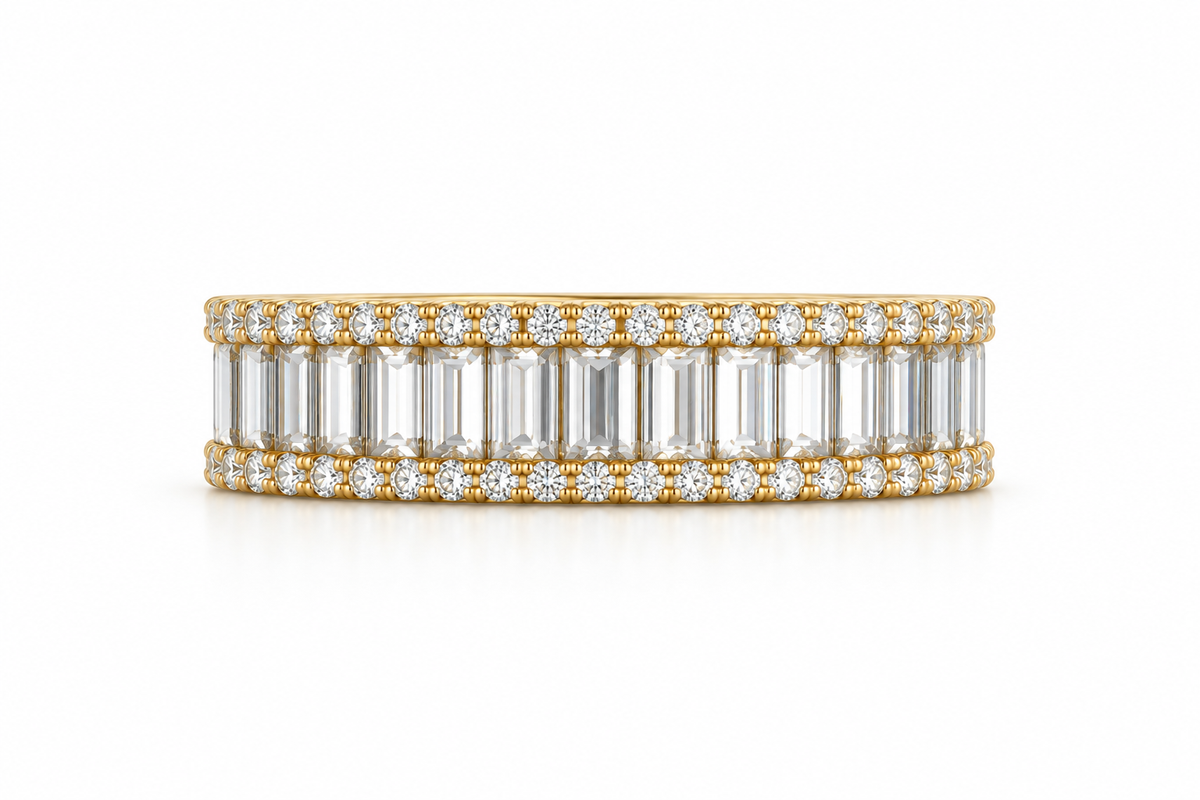 Bagio Baguette Ring- 1.30ct