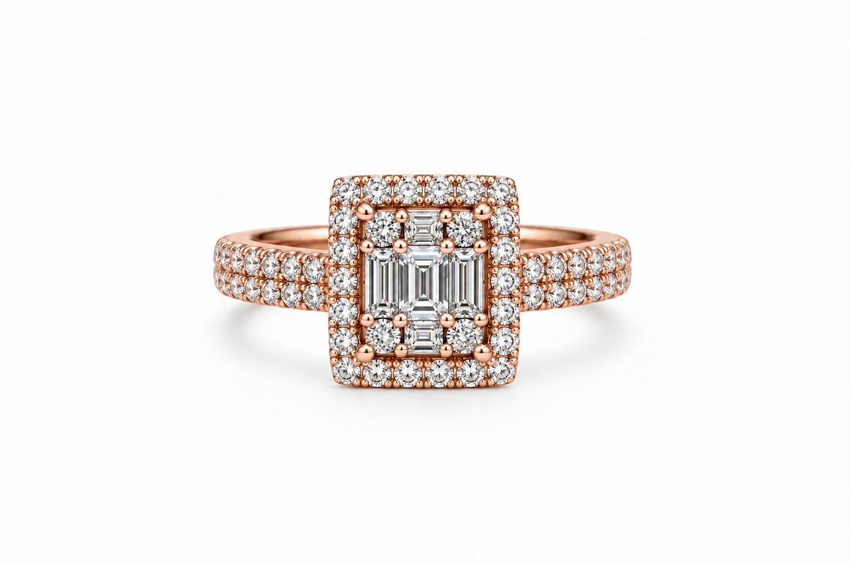 Emerald Diamond Ring