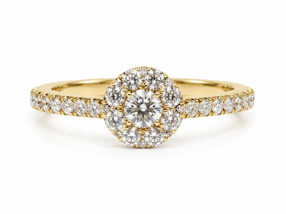 Invisible Halo Ring