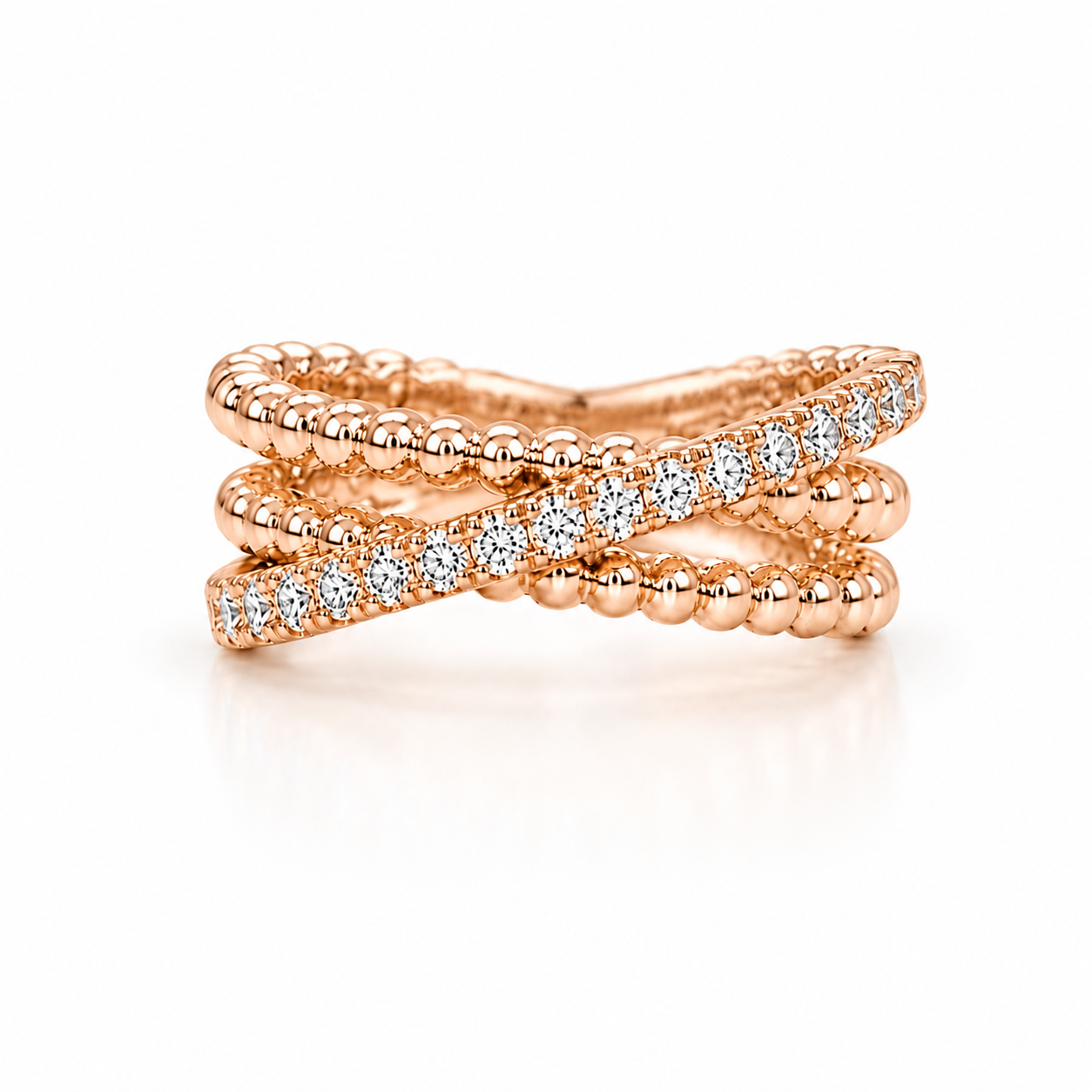Dot Crossover Ring