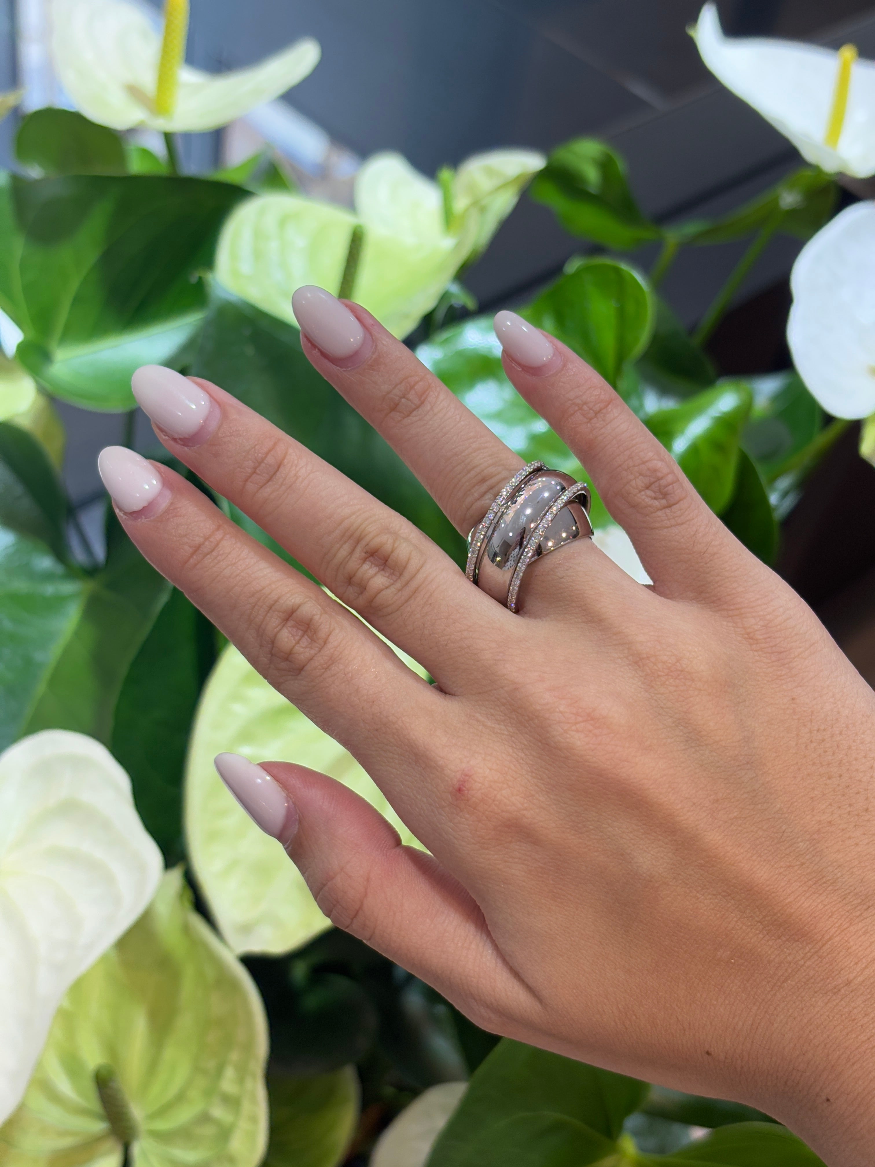 Bague croisée Eclipse