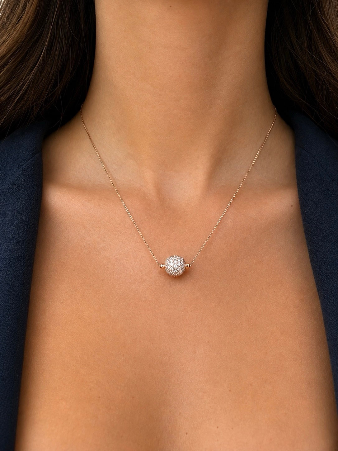 Golden Ball Necklace