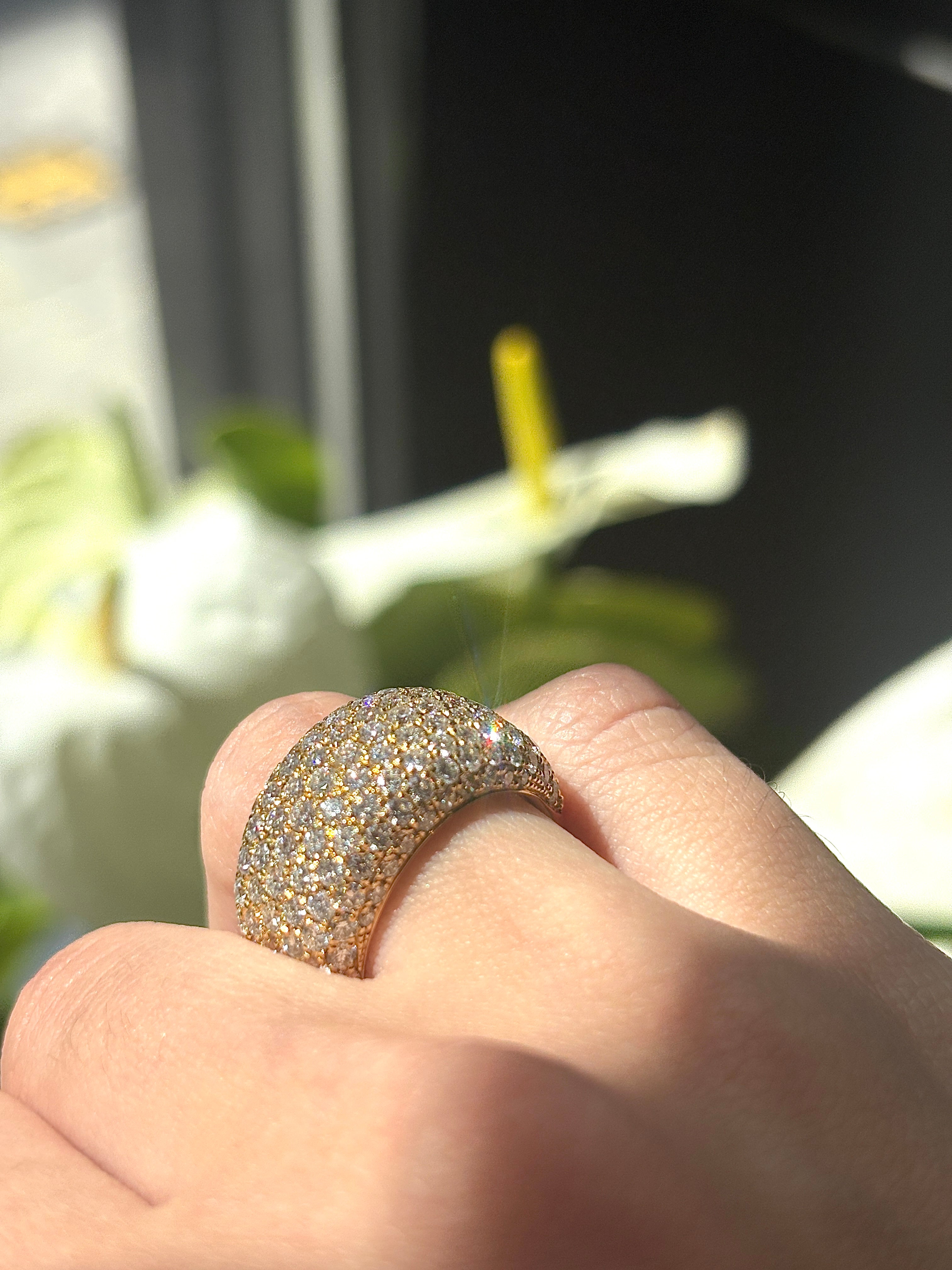 Medium Pavé Ring