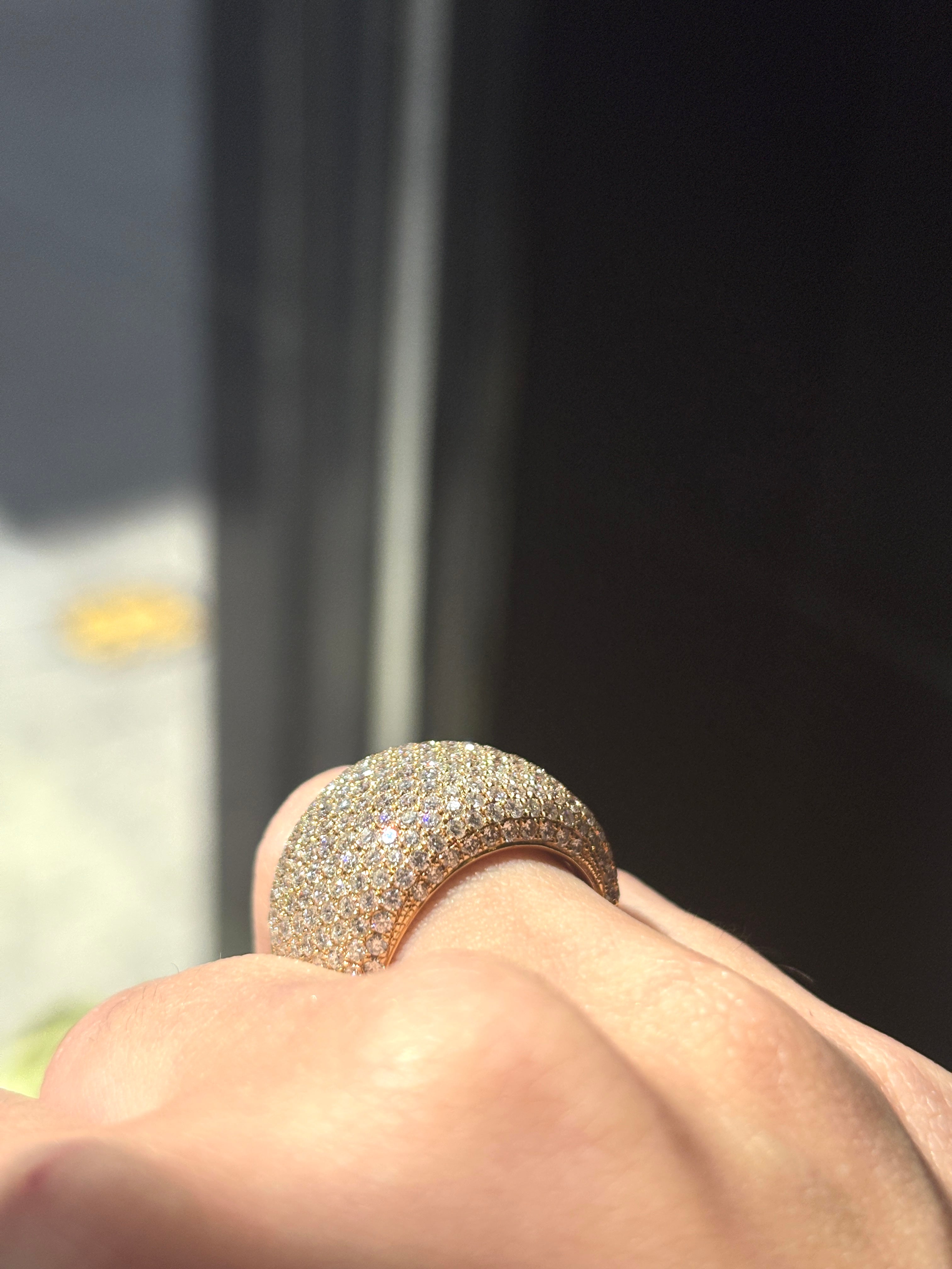 Large Pavé Ring