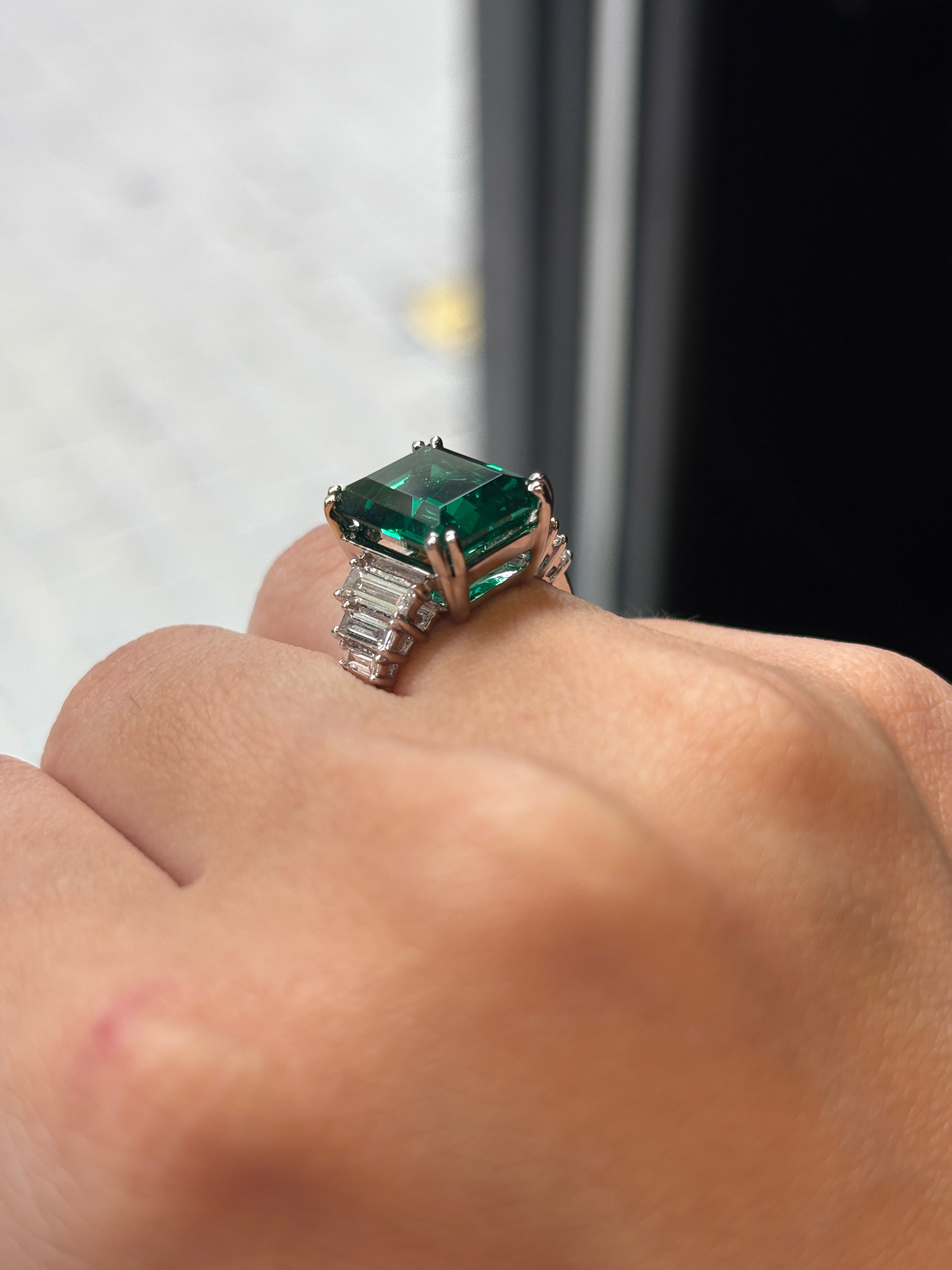 The Emerald Grace Ring