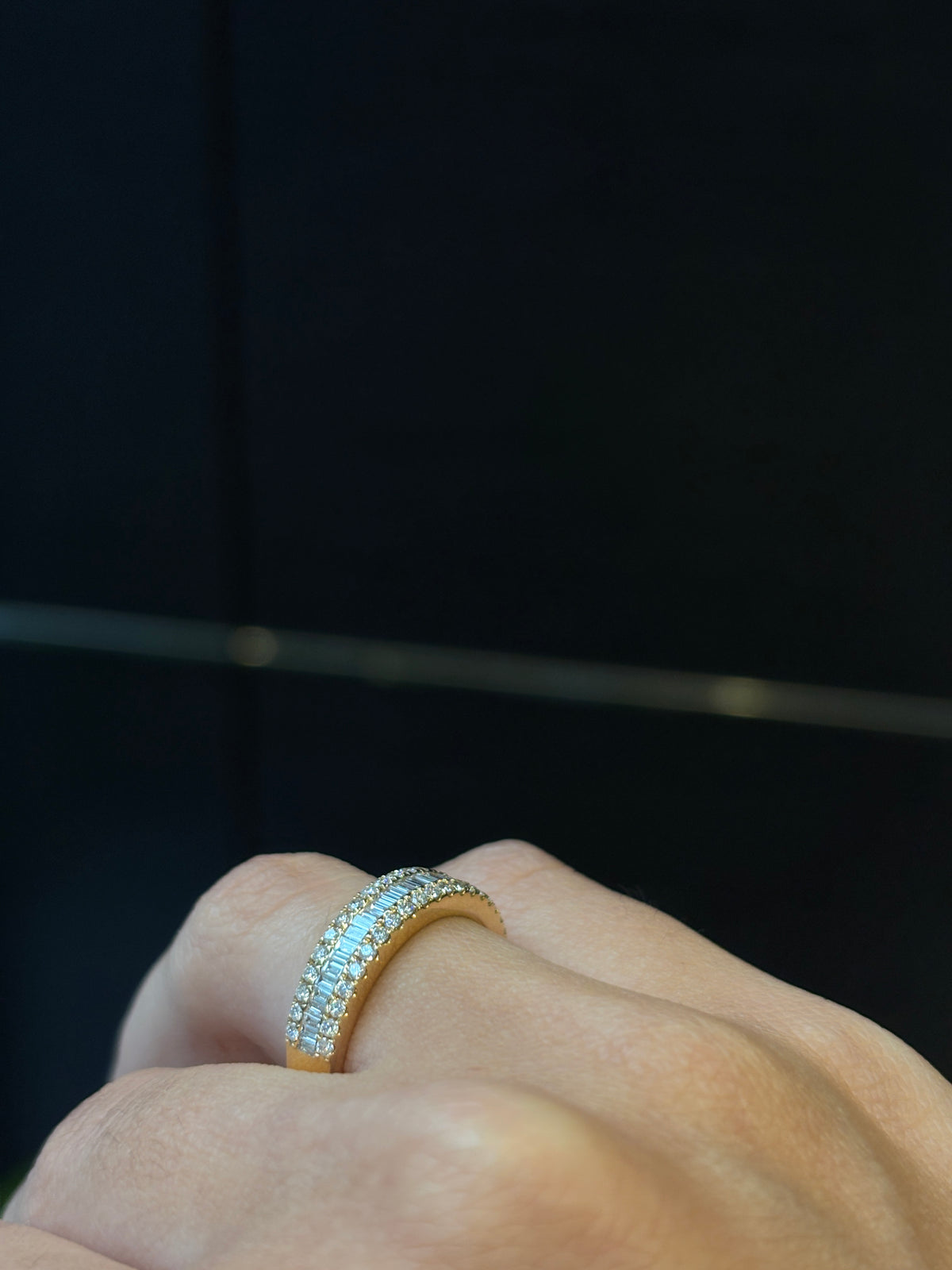 Medium Bagio Ring - 0.70ct