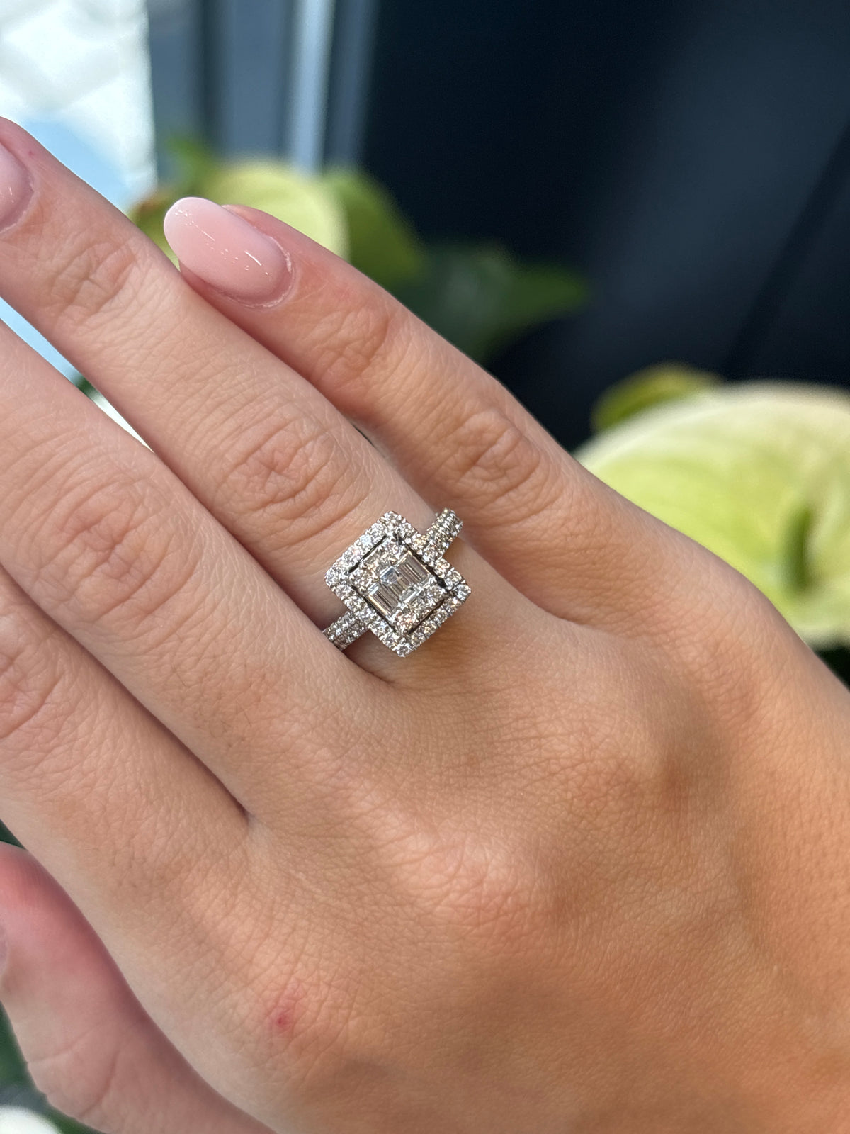 Emerald Diamond Ring