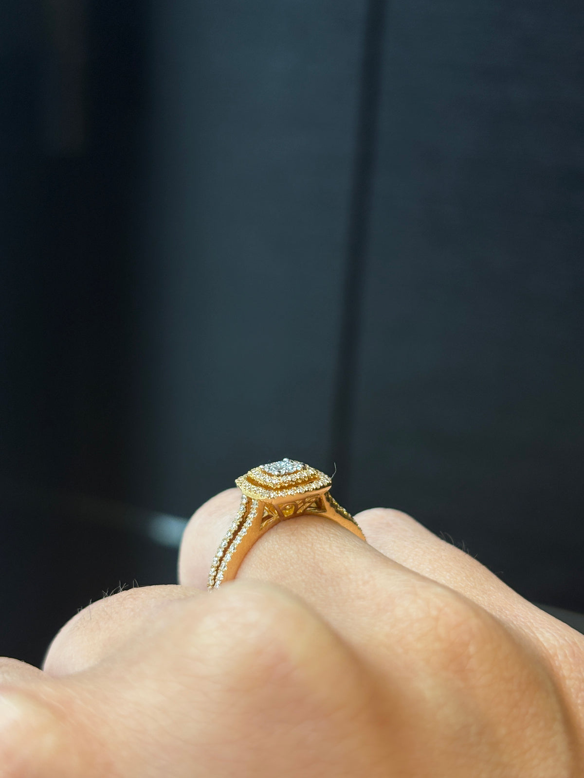 Square Radiance Ring