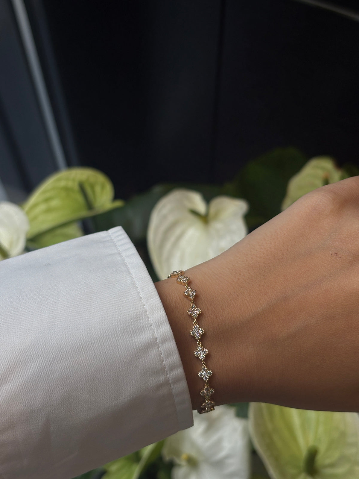 Fleur Diamond Bracelet