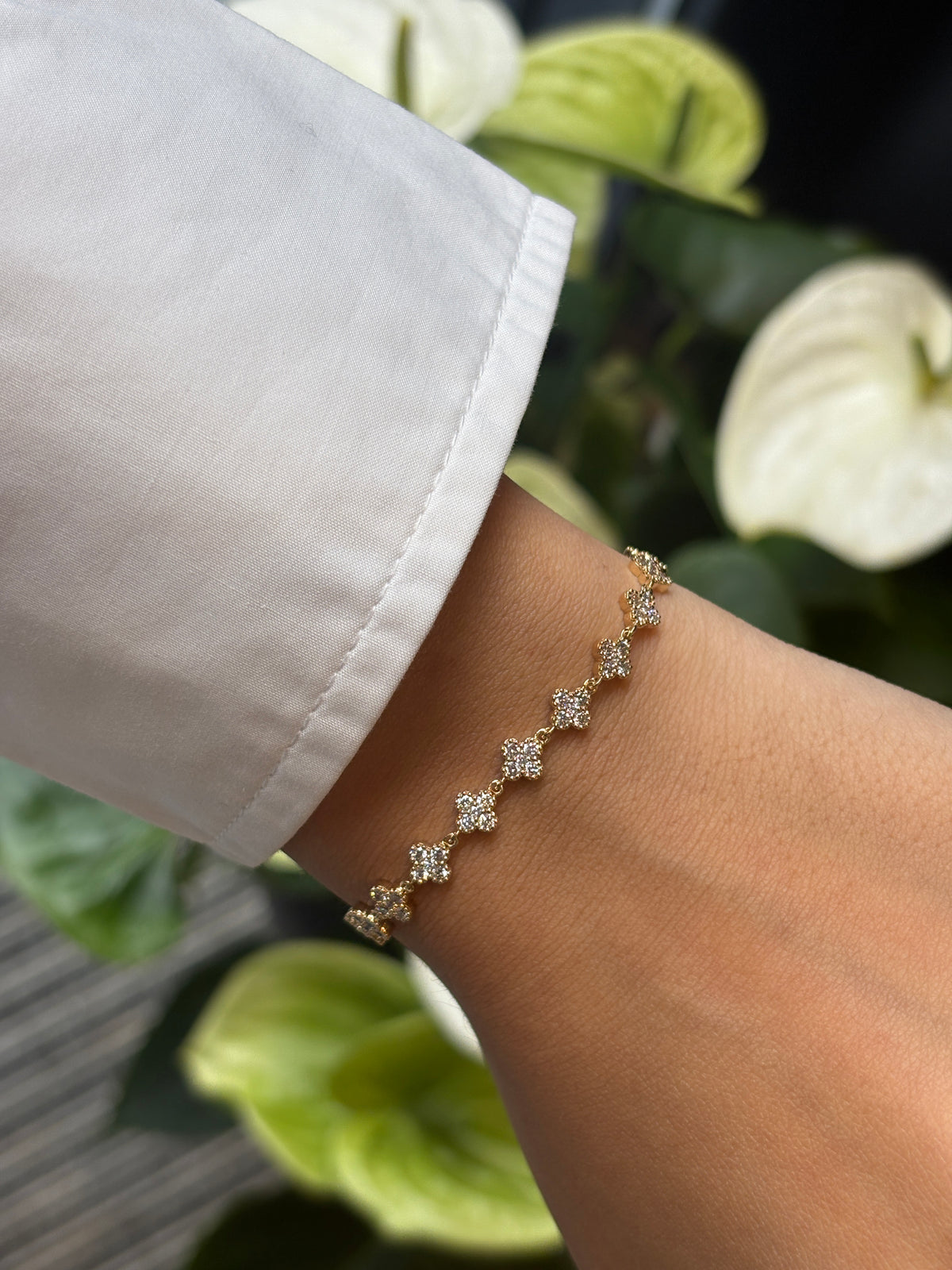 Fleur Diamond Bracelet