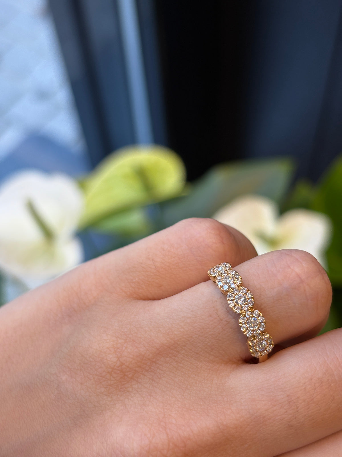 Bague petite étoile à cinq branches