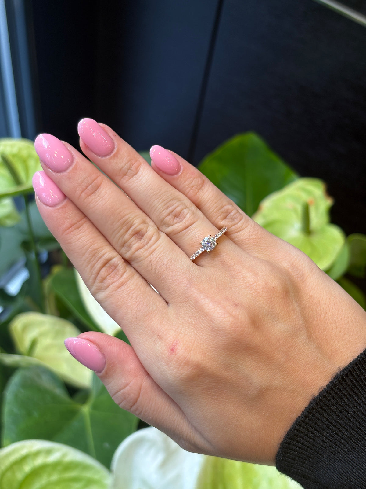 The Éclat Solitaire Ring