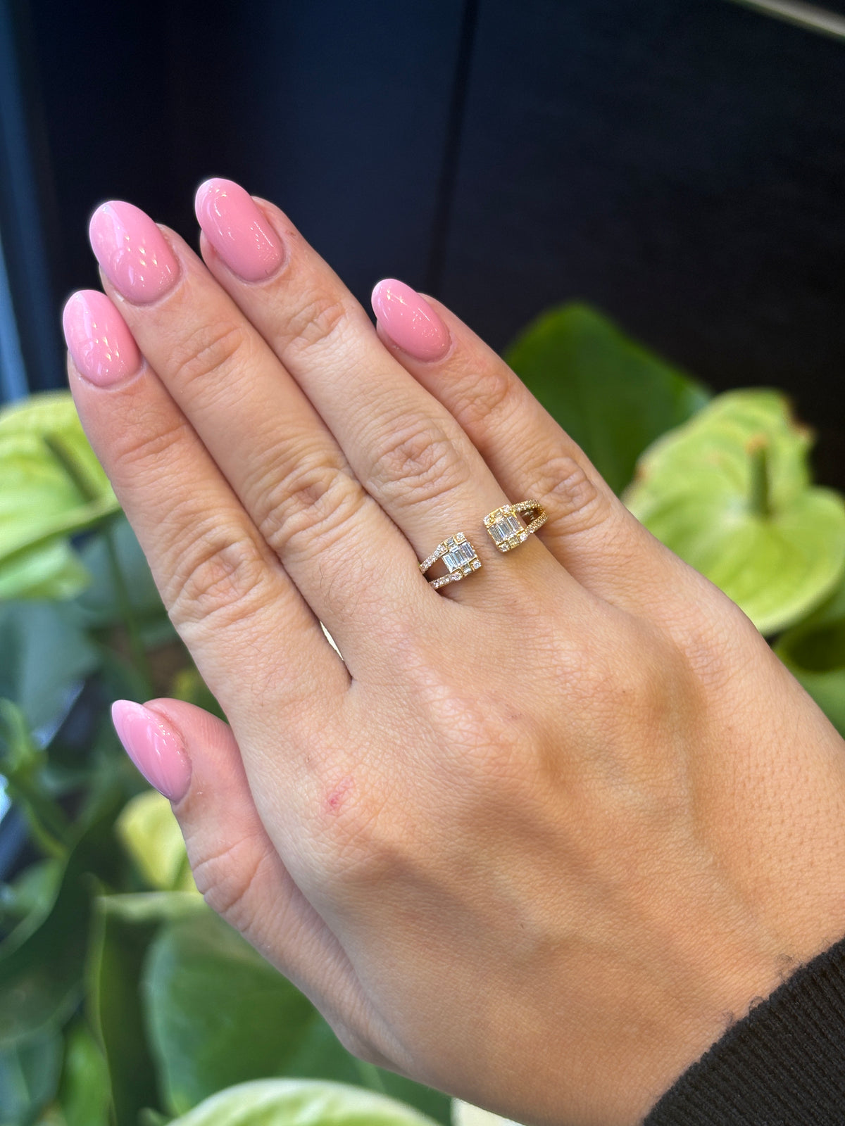 Open Diamond Ring