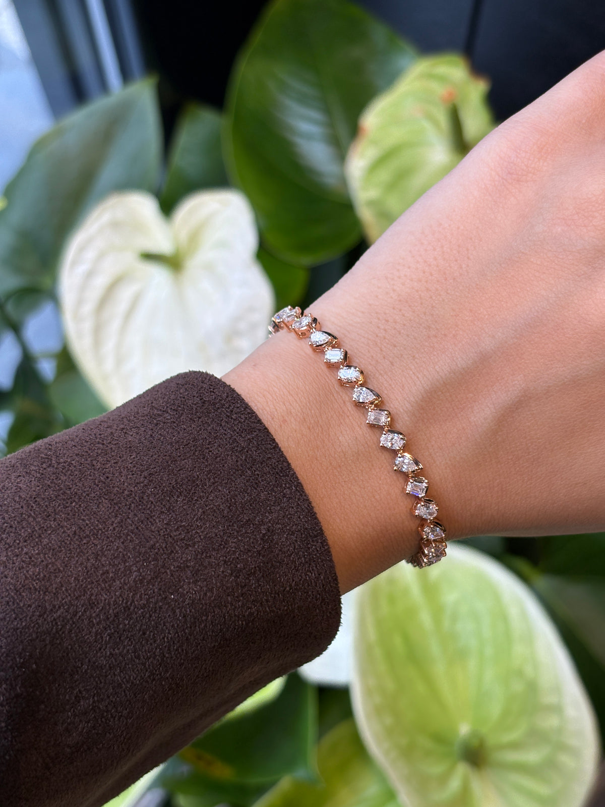 Fancy Tennis Bracelet