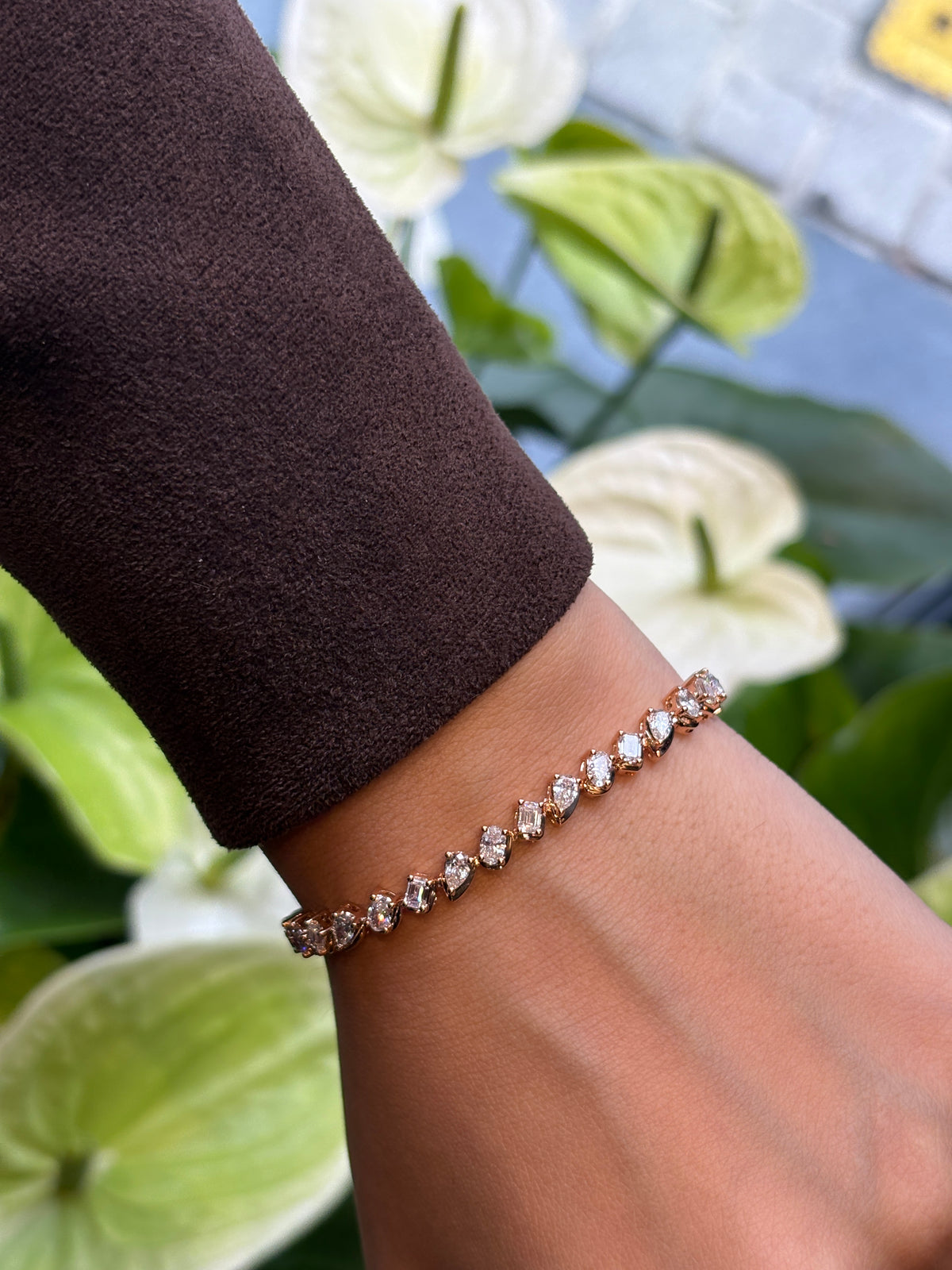 Fancy Tennis Bracelet