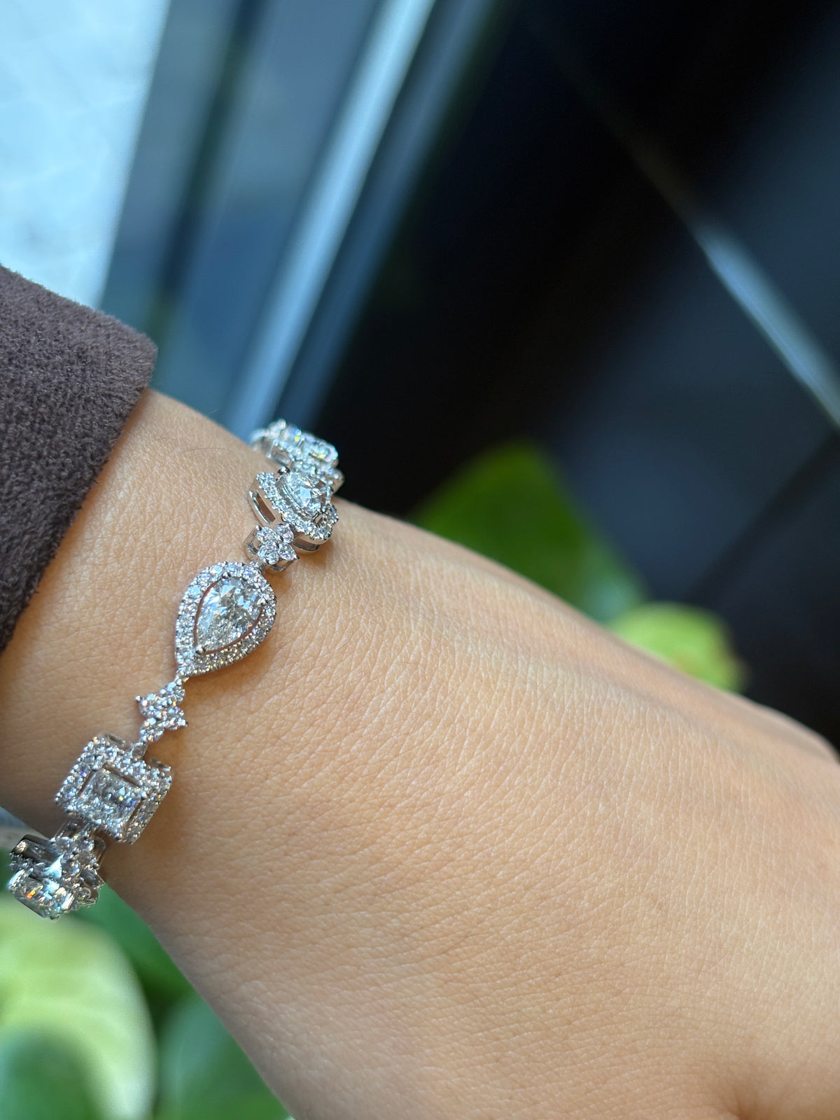 The Signature Fancy Diamond Bracelet