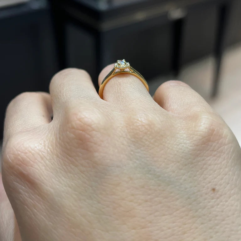 Oval Halo Ring