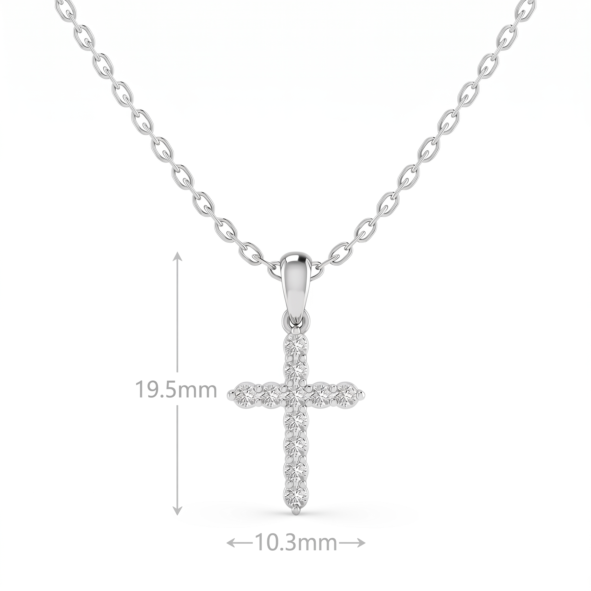 Small Cross Necklace