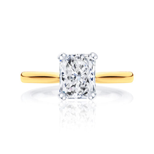 Radiant Ballerina Solitaire Ring