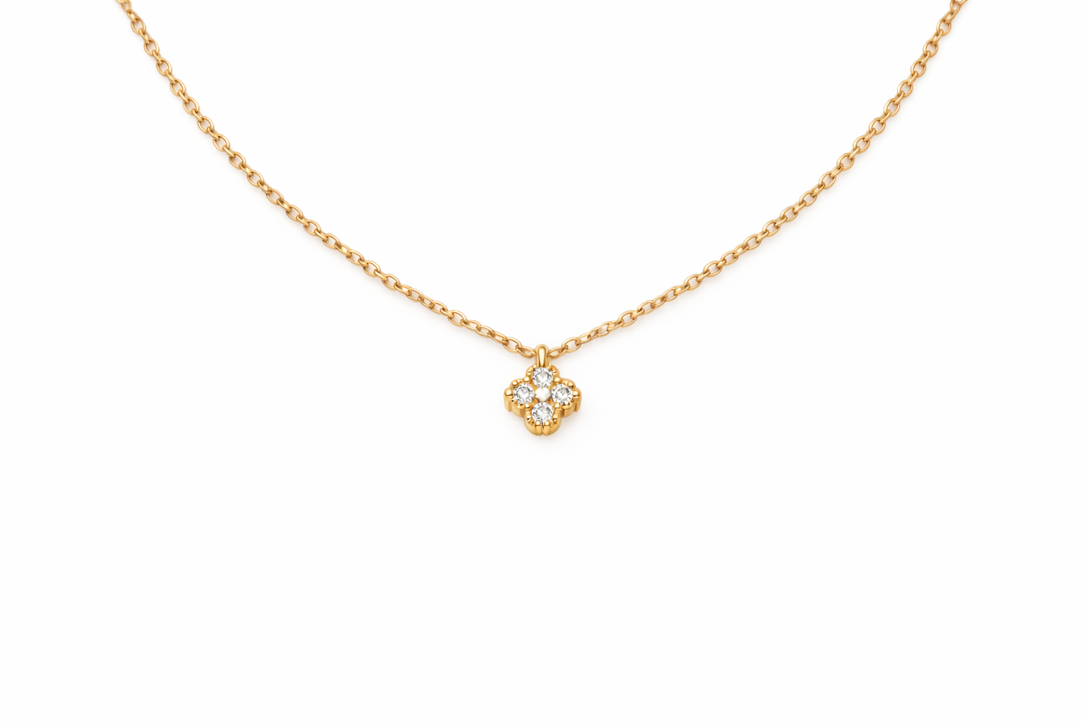 Mini Clover Necklace