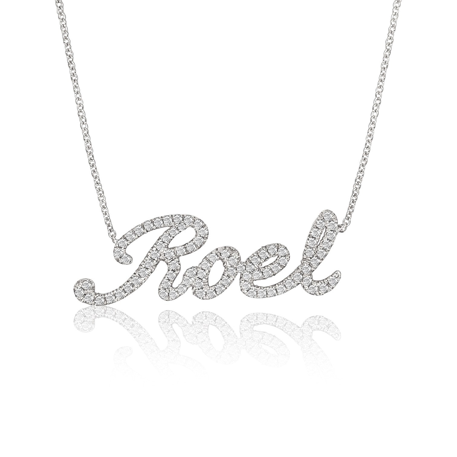 Chunky Name Plate Necklace