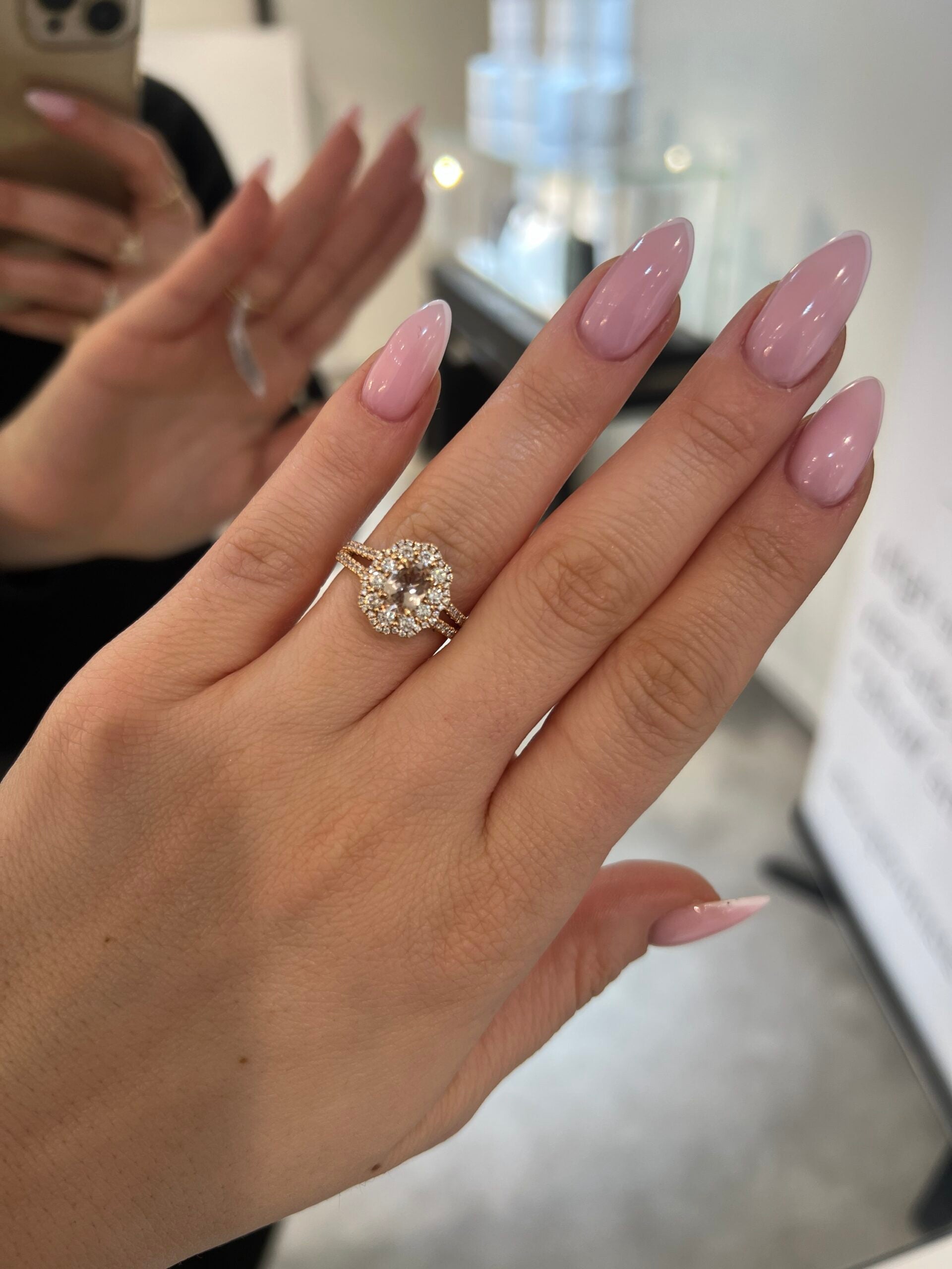 Rosé Bloom Ring