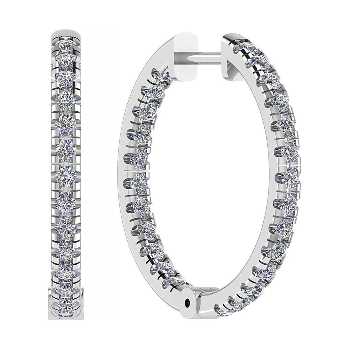 Diamond Hoops