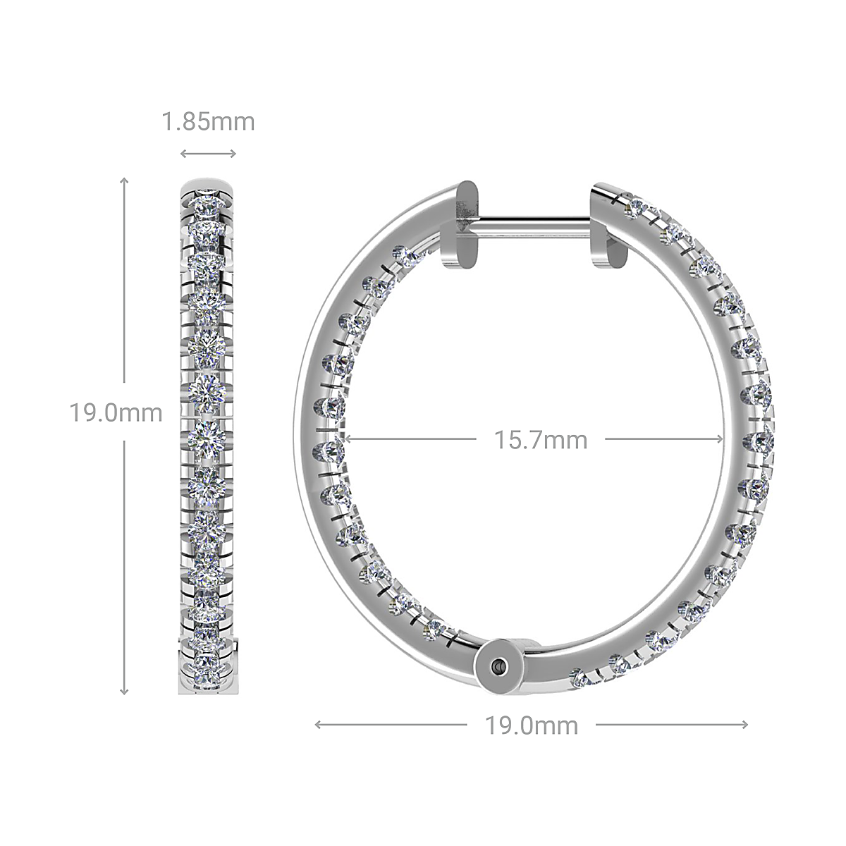 Diamond Hoops