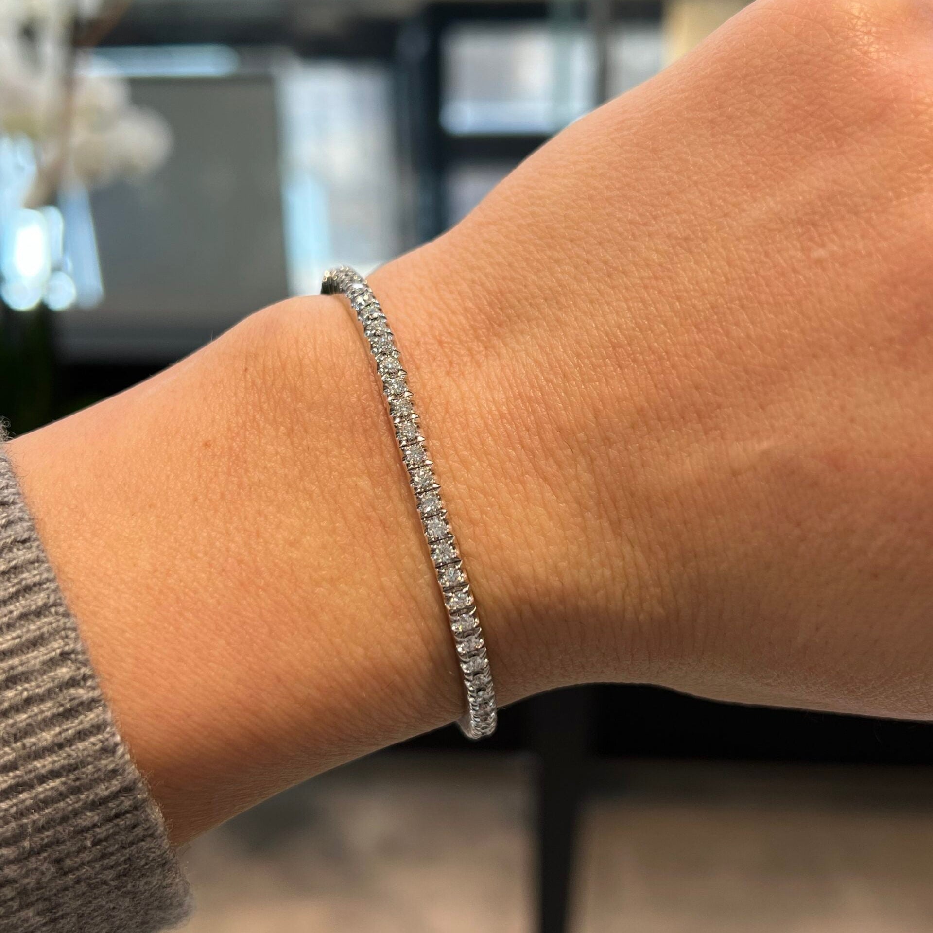 Stretch Tennis Bracelet