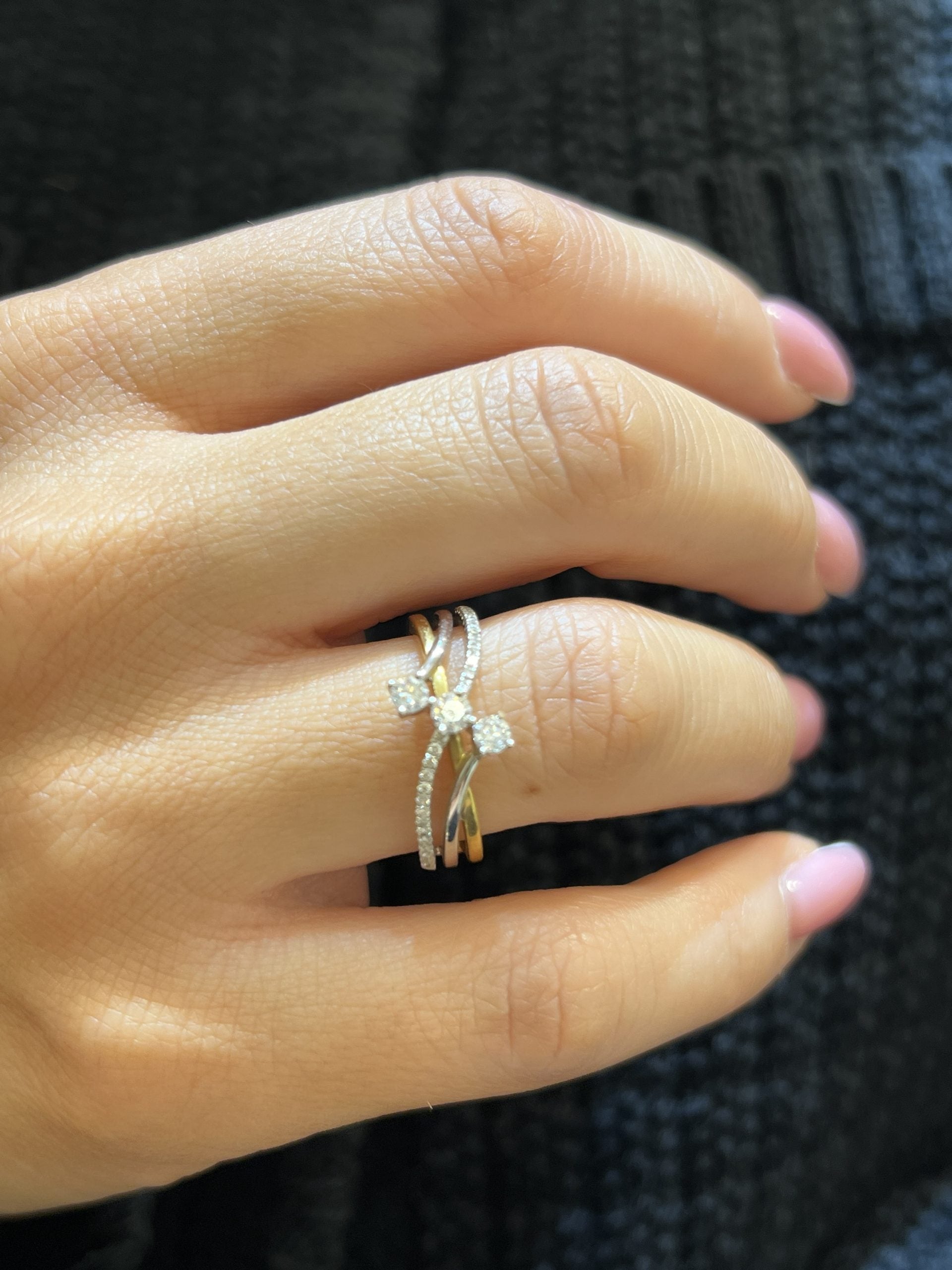 Criss Cross Three Ring