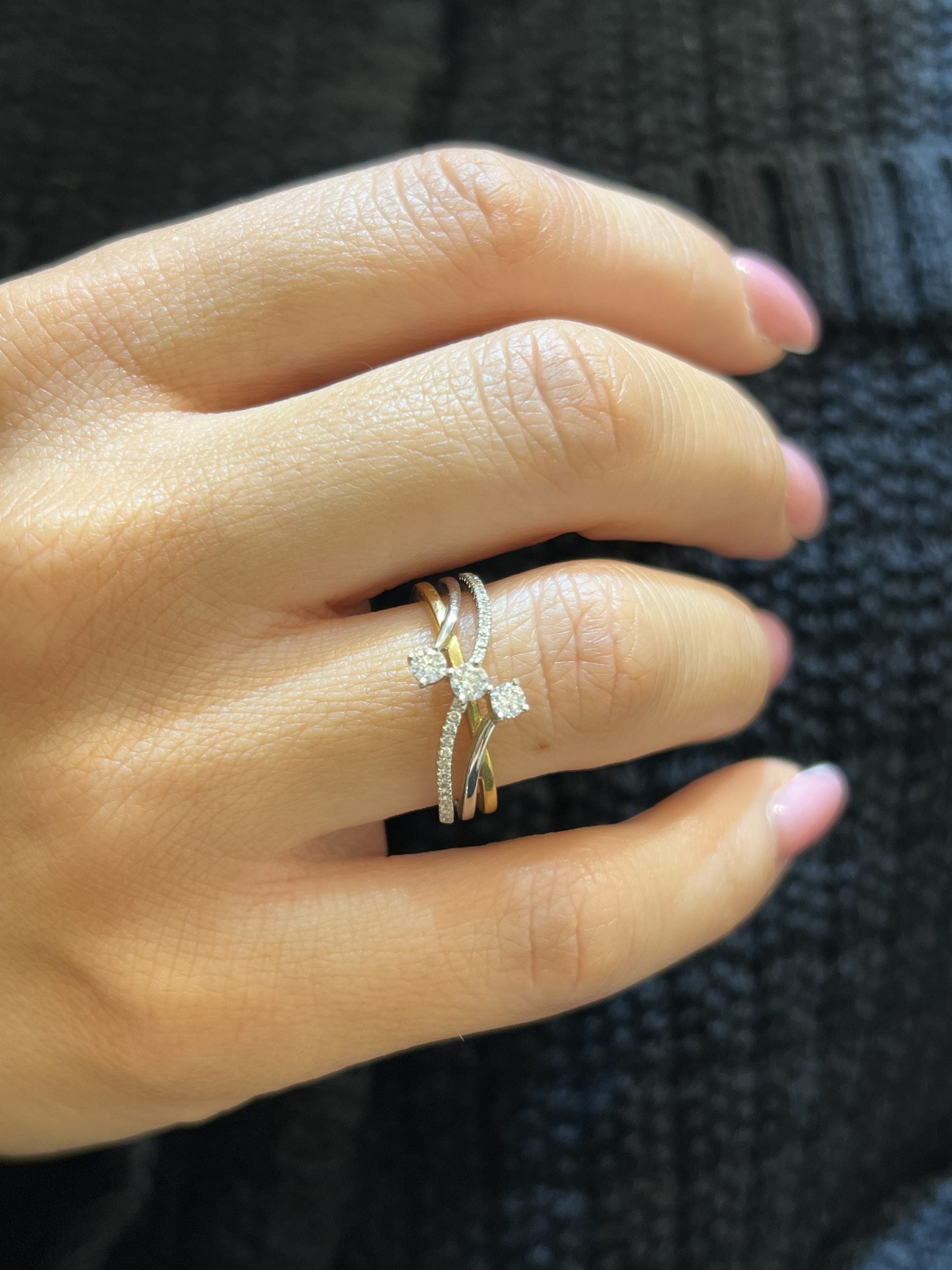 Criss Cross Three Ring