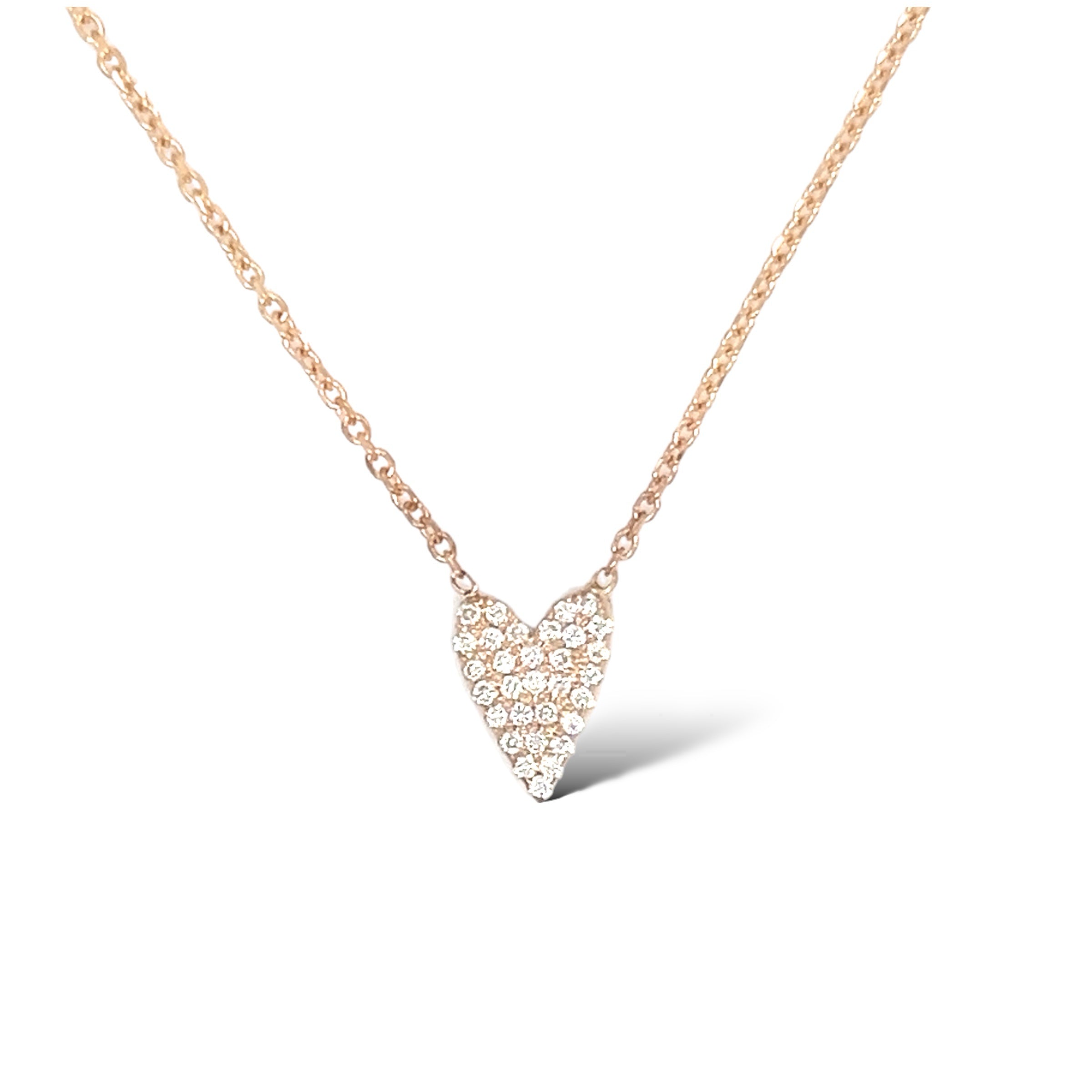 Mini Carat Heart Pendant